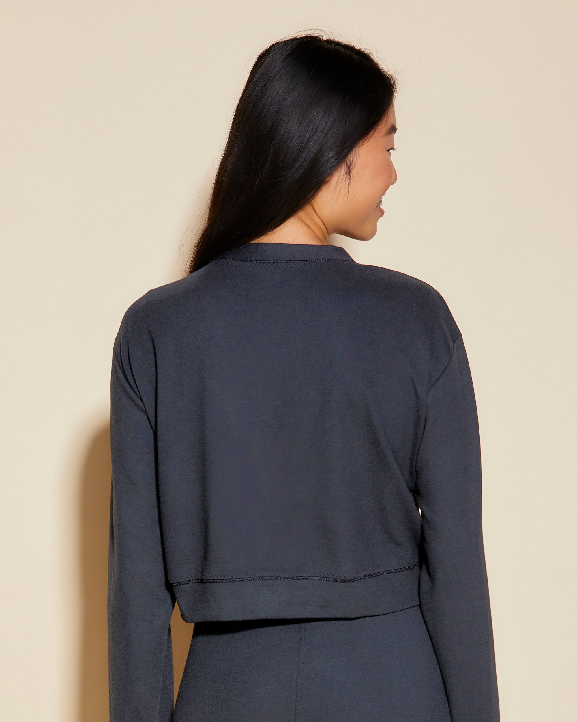 Negro Chaquetas Cárdigan - Michi Cárdigan Cropped Cuadrado