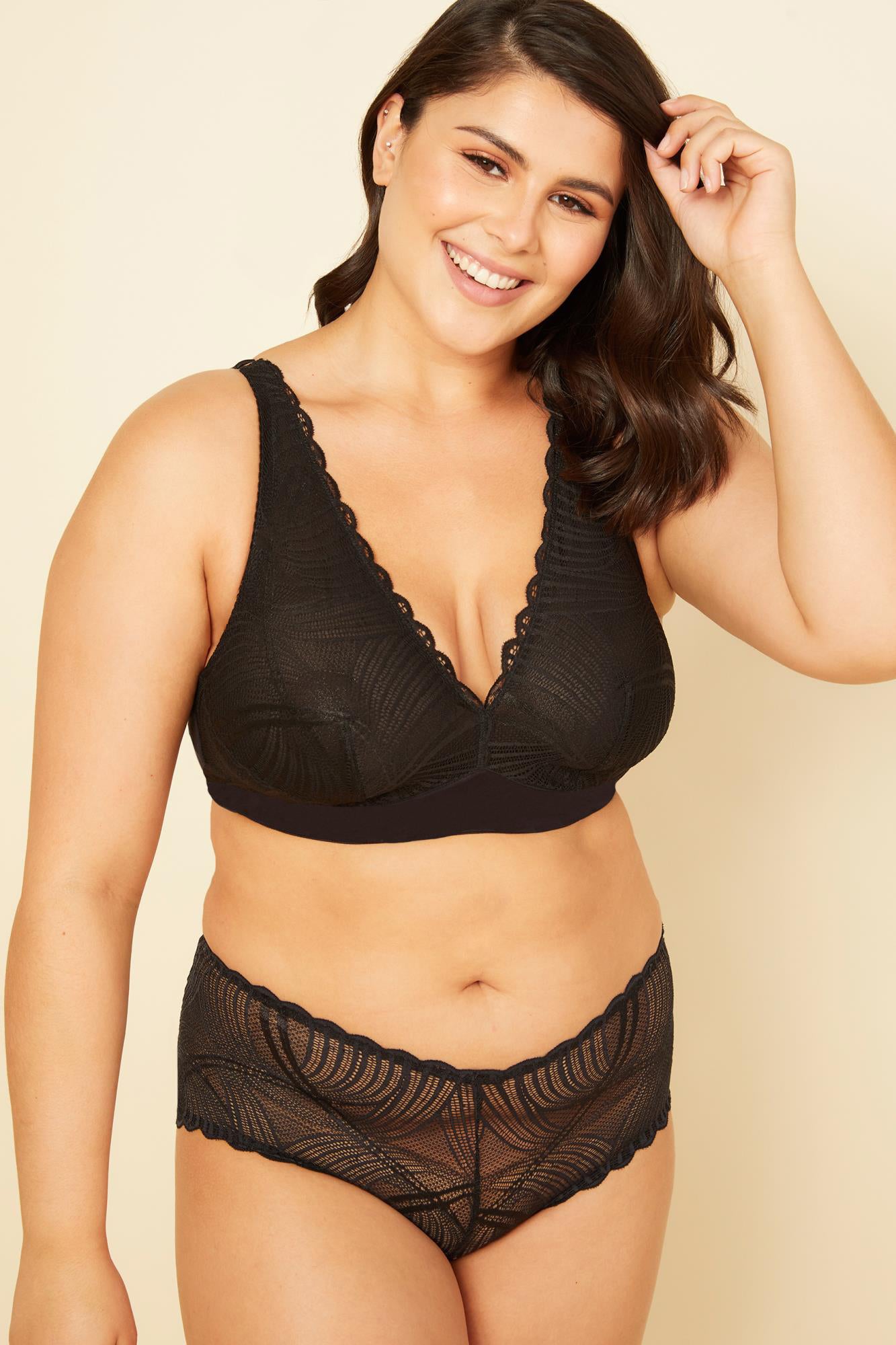 Schwarz Bralette - Minoa Extended Bralette