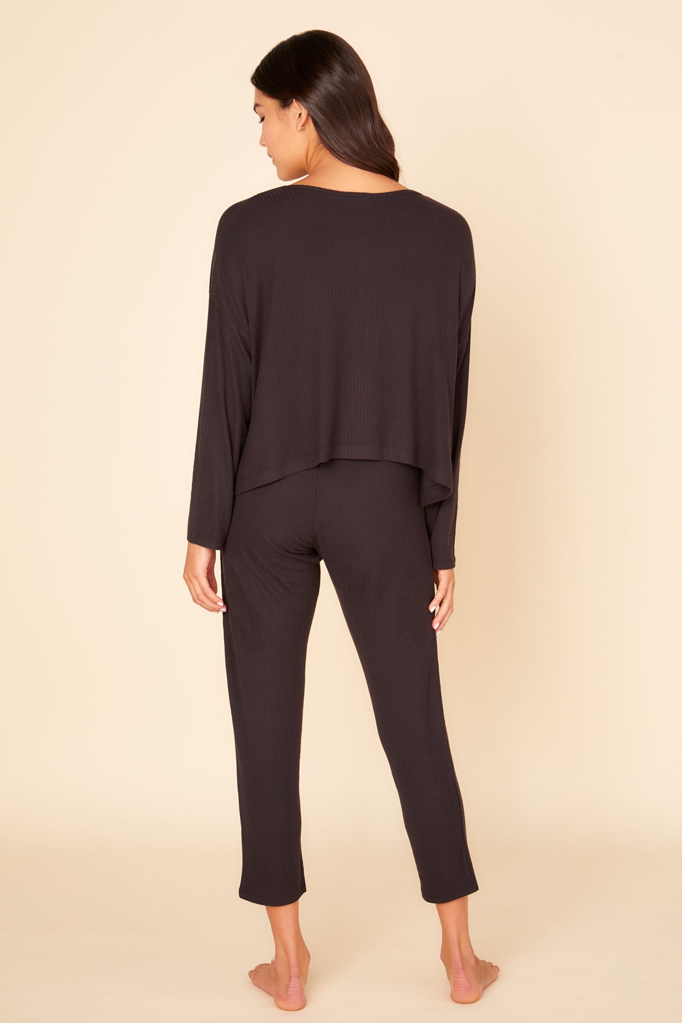 Nero Top - Molly Top Boxy Con Scollatura Rotonda