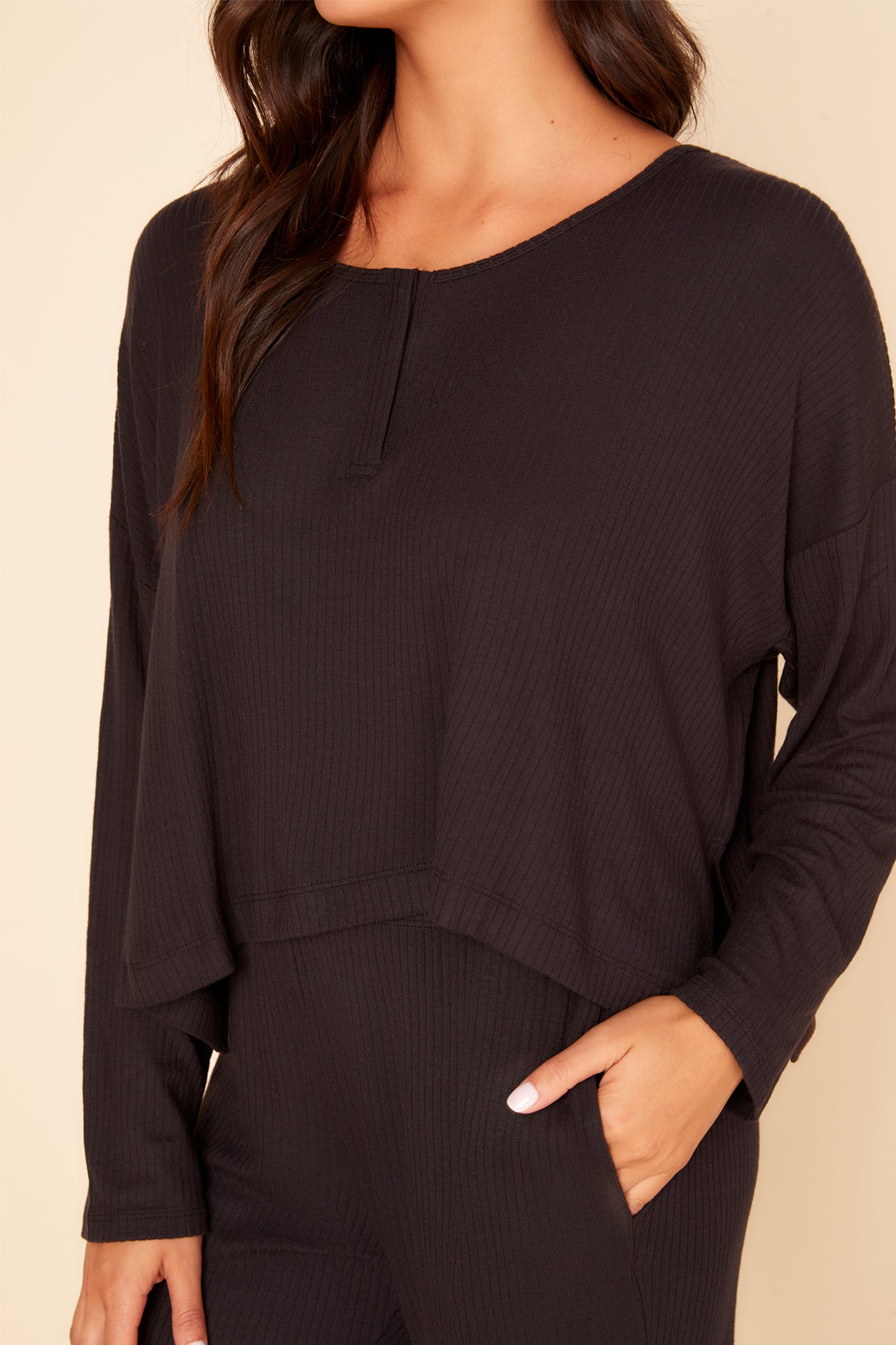 Black Pant - Molly Easy Drawstring Pant