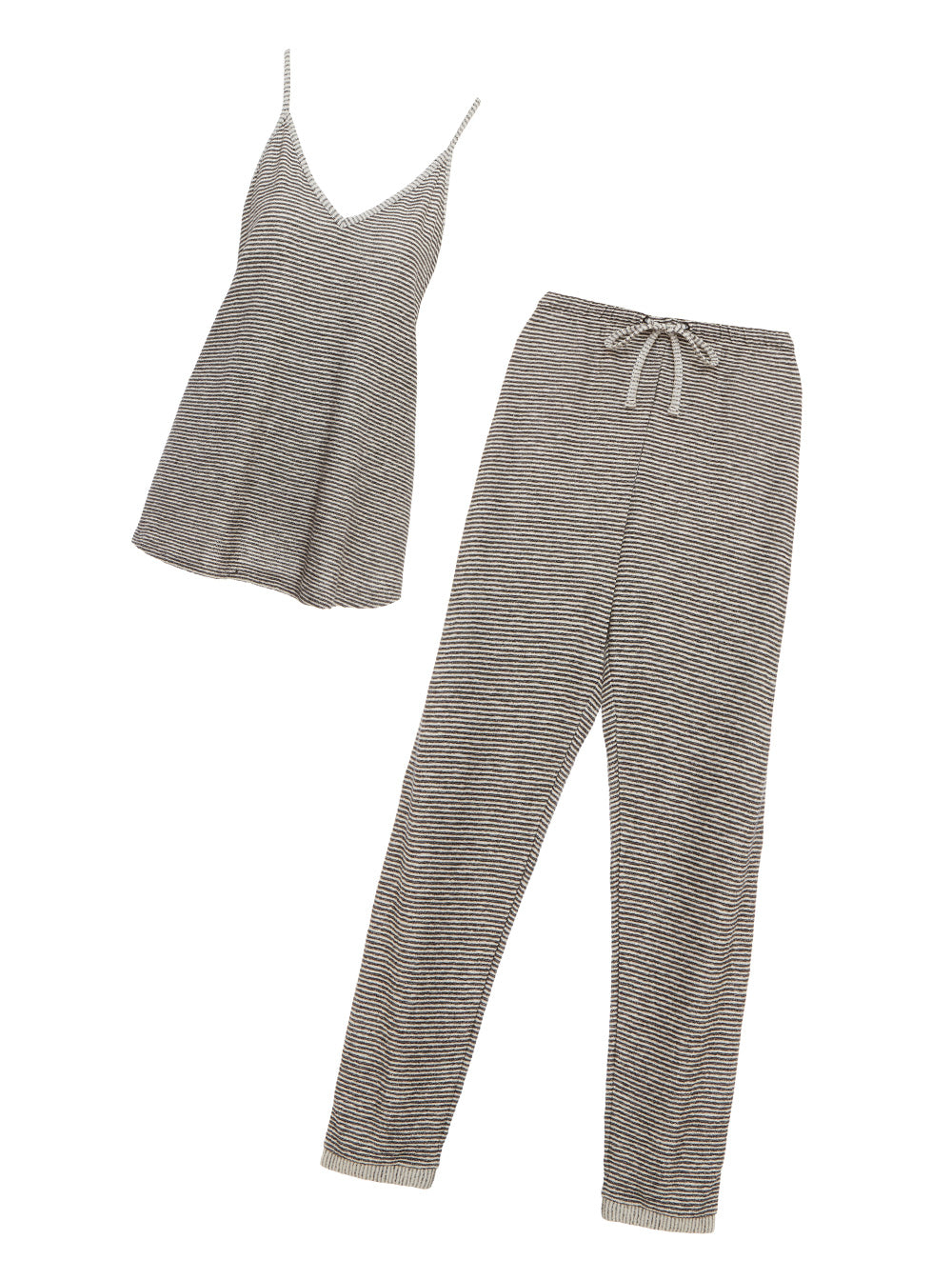 Gris Conjuntos - Moonlight Camiseta Y Pantalón Deportivo De Premamá