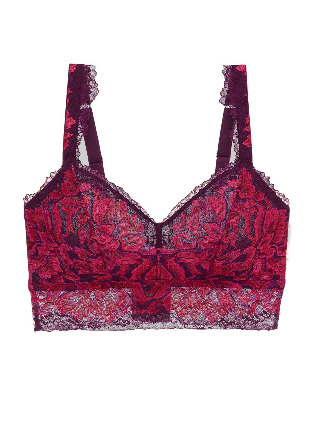 Red Bralette, Natalia Curvy Bralette
