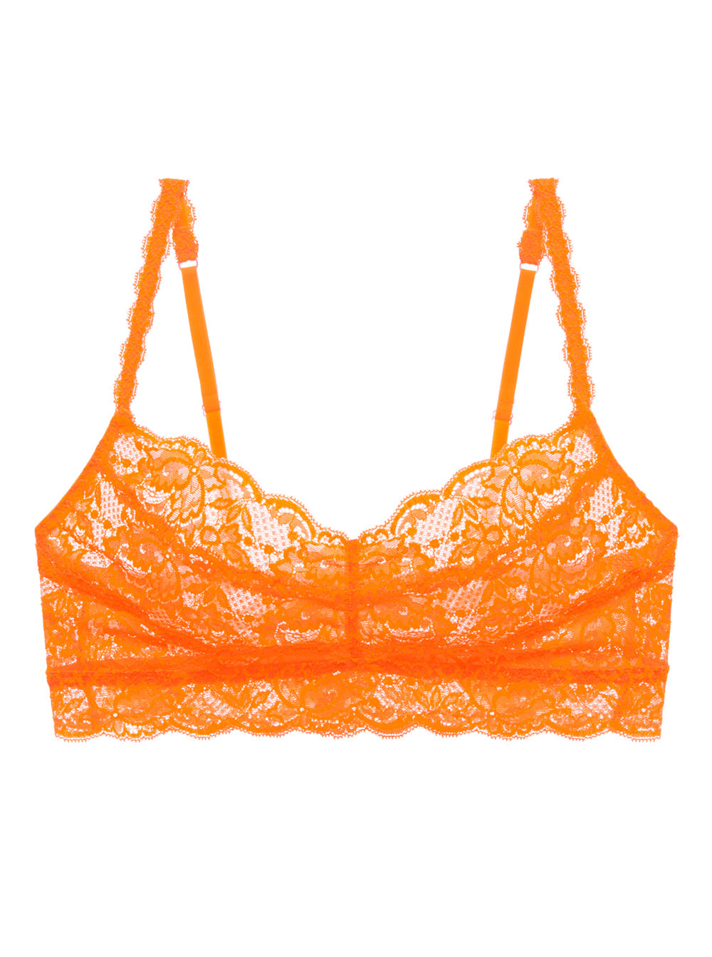 Orange Bralette, NSN Fluorecent Sweetie - Soft-Bh