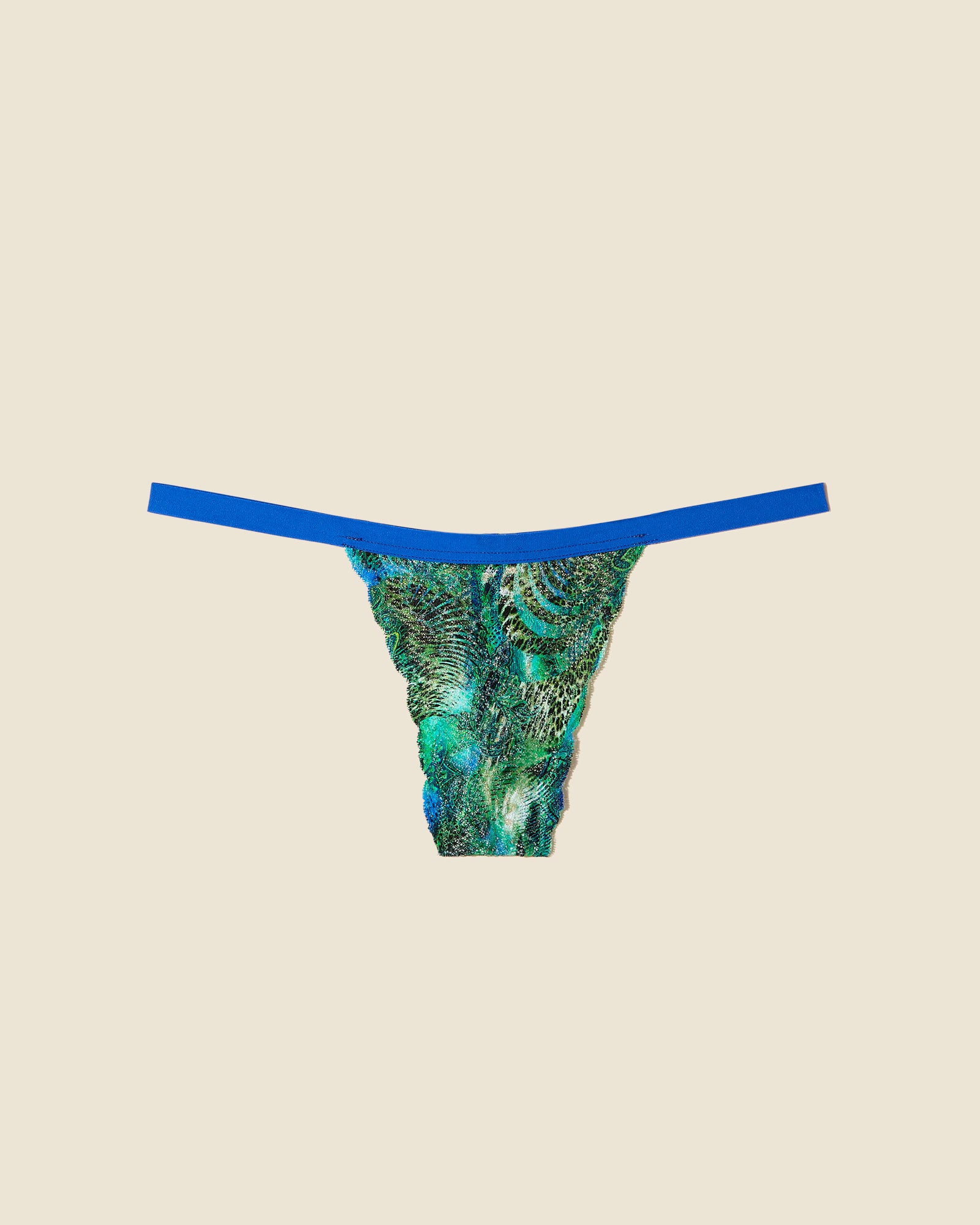 Gedruckt String-Tanga - Never Say Never Printed Skimpie G-String