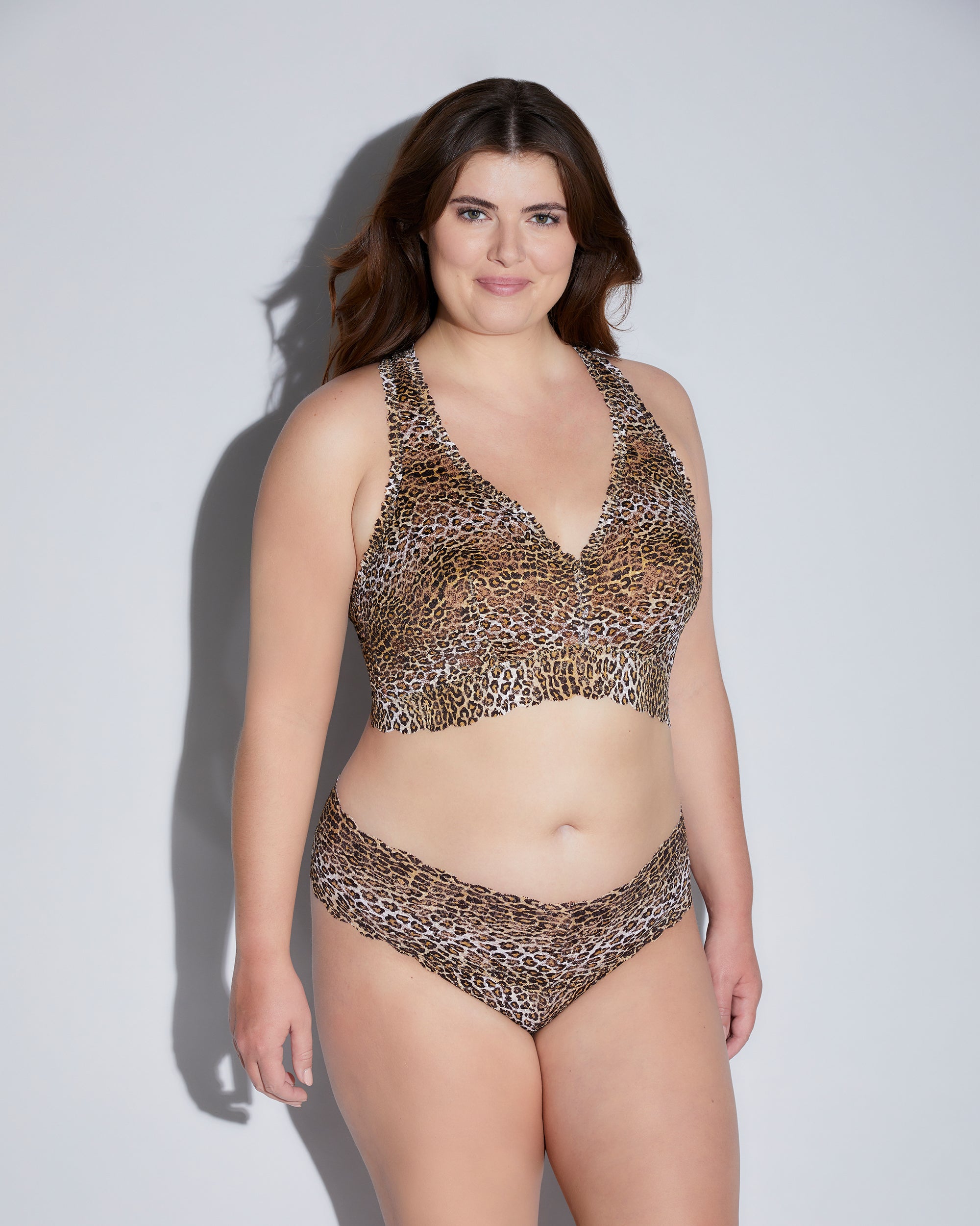 Print Thong - Never Say Never Extended Printed Extended Low Rise Cutie Thong