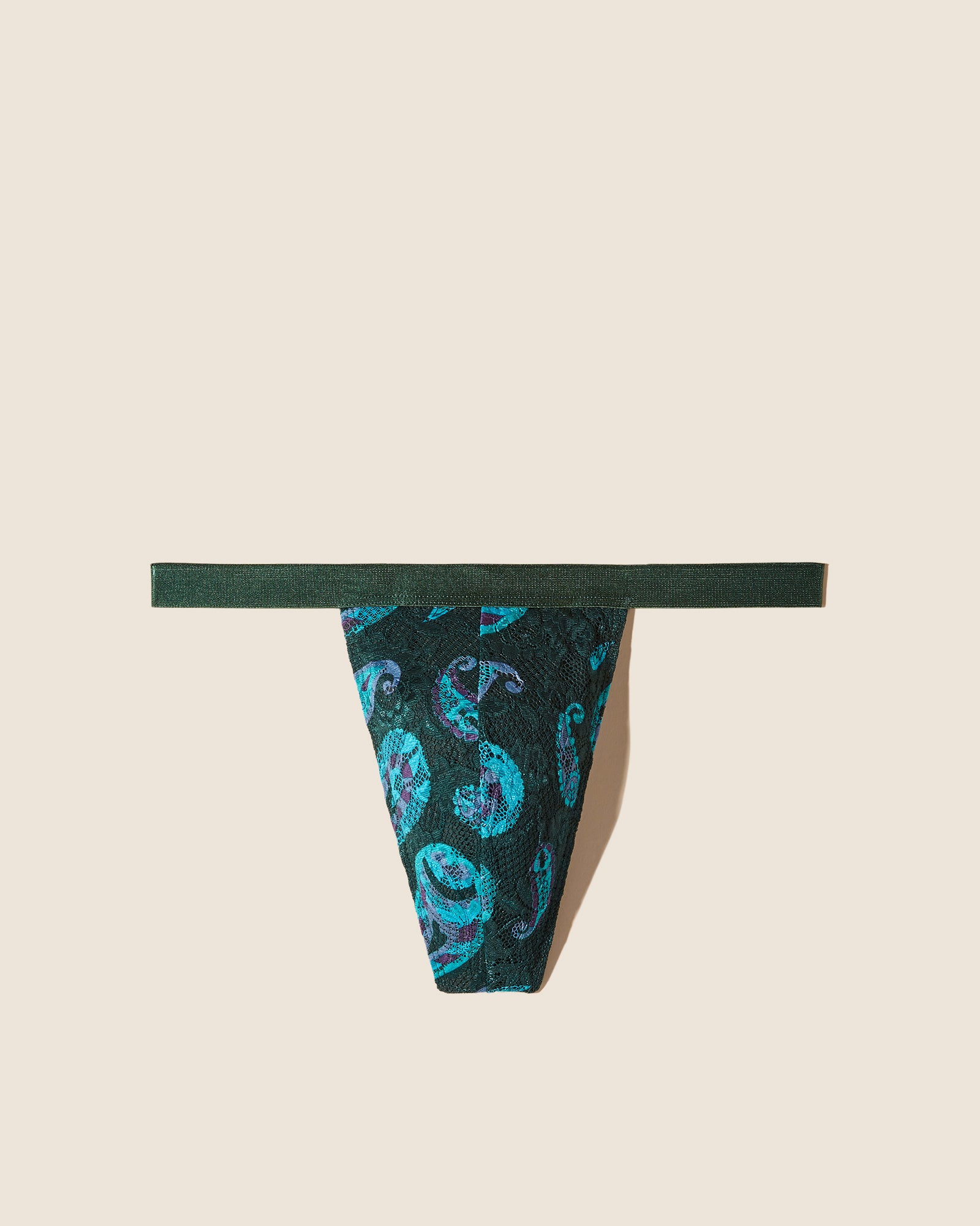 Estampado Tangas Para Hombres - Never Say Never Printed Tanga Italiano