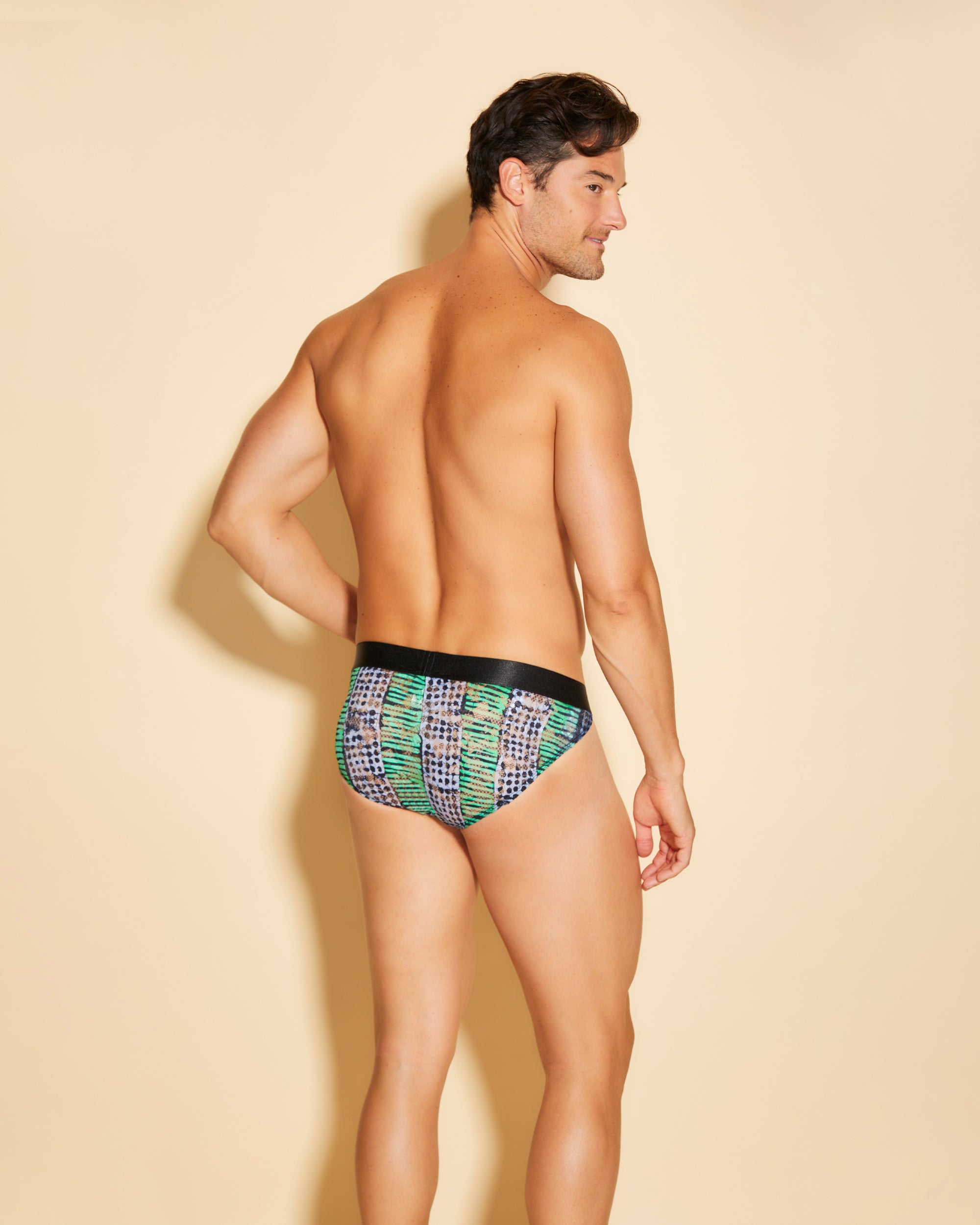 Estampado Calzoncillos Para Hombres - Never Say Never Printed Braga Deportiva