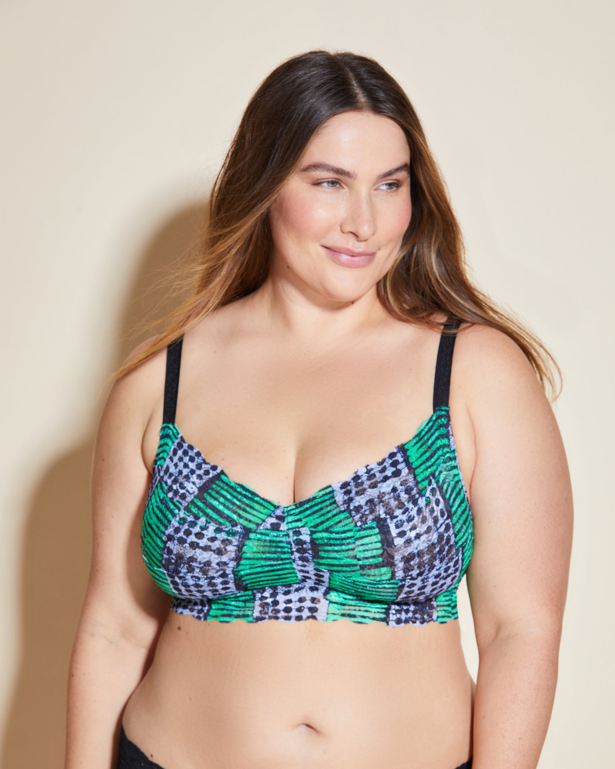 Estampado Bralette - Never Say Never Extended Printed Bralette Sweetie Extended