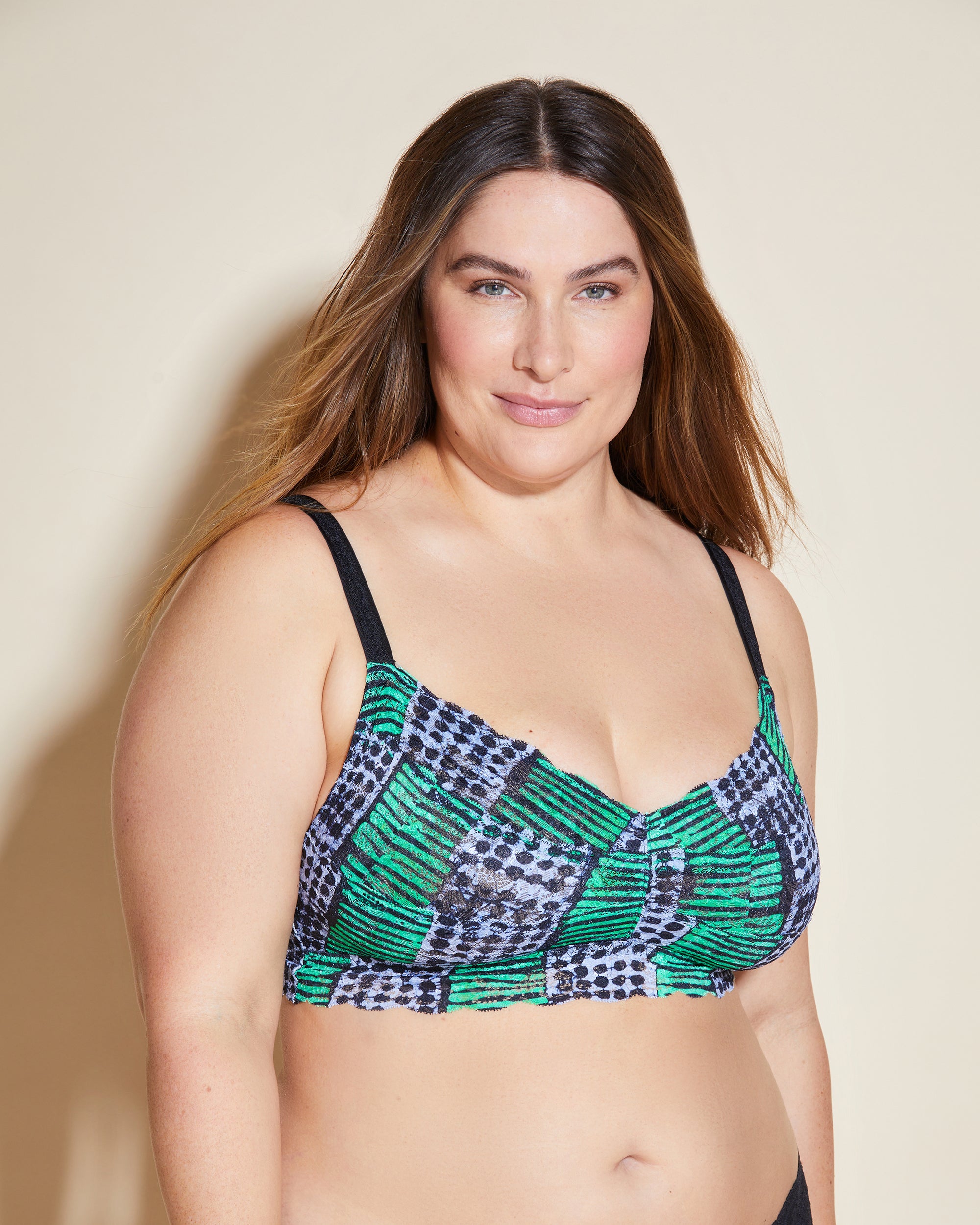 Print Bralette - Never Say Never Extended Printed Extended Sweetie Bralette