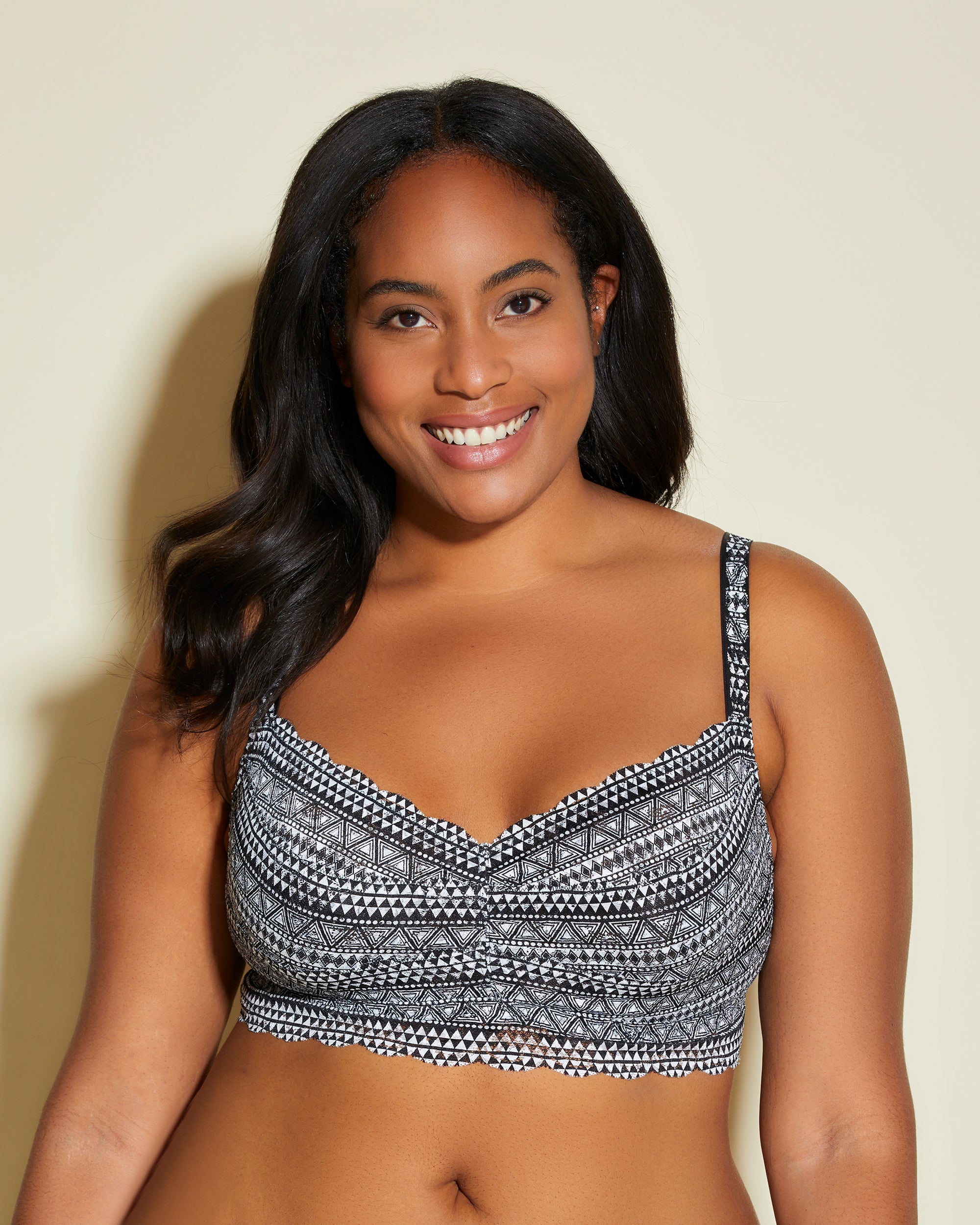 Print Bralette - Never Say Never Extended Printed Extended Sweetie Bralette