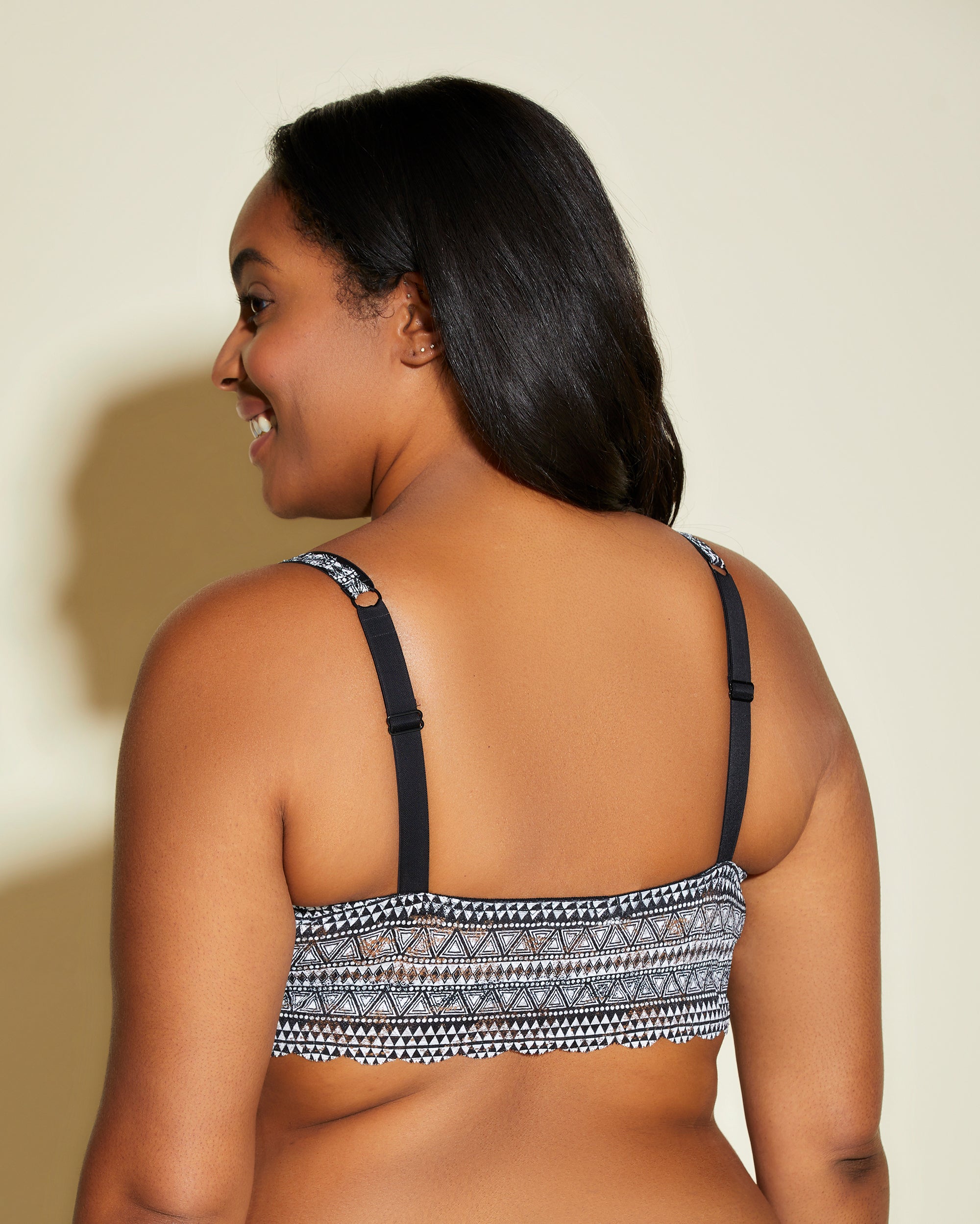 Print Bralette - Never Say Never Extended Printed Extended Sweetie Bralette