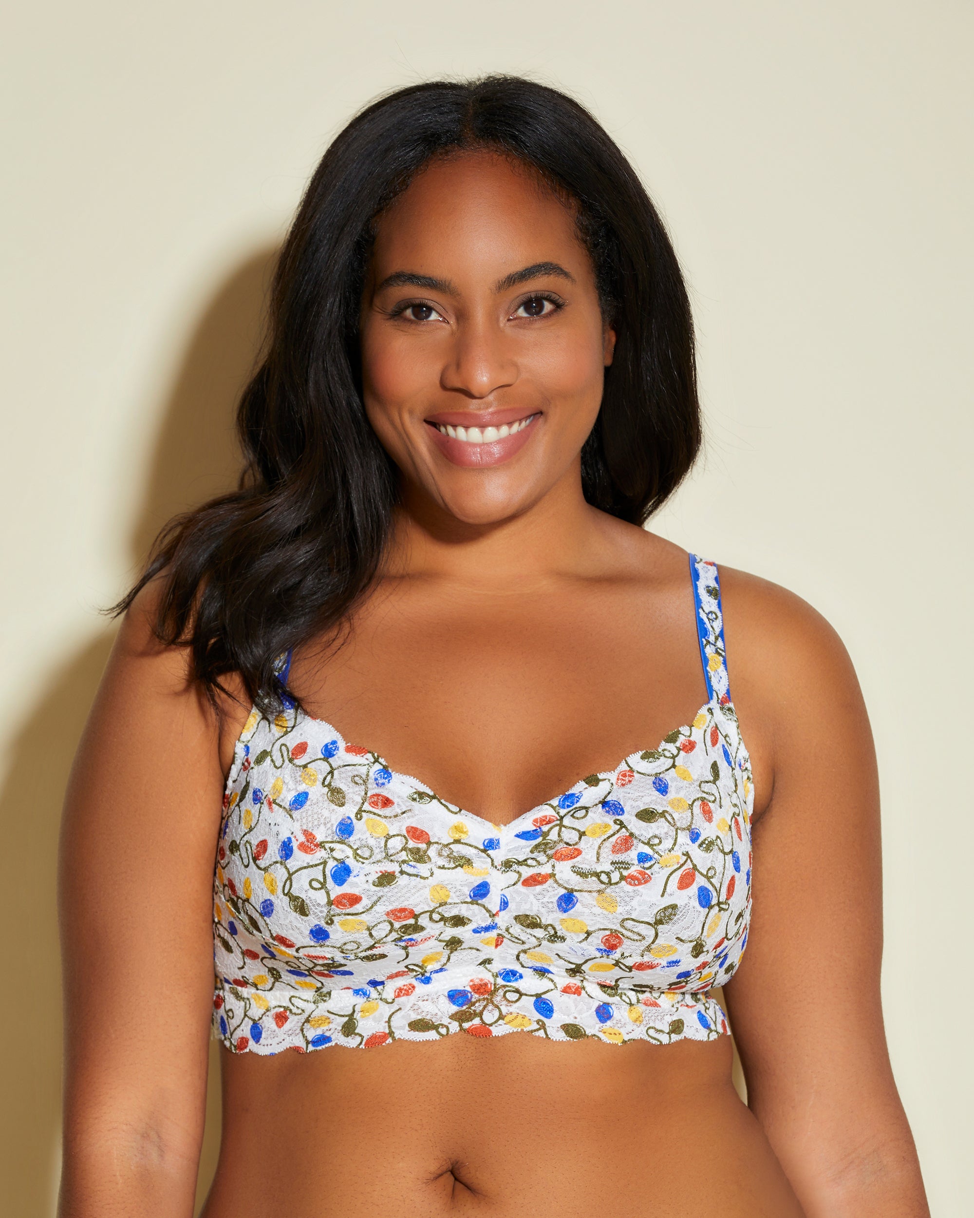 Print Bralette - Never Say Never Extended Printed Extended Sweetie Bralette