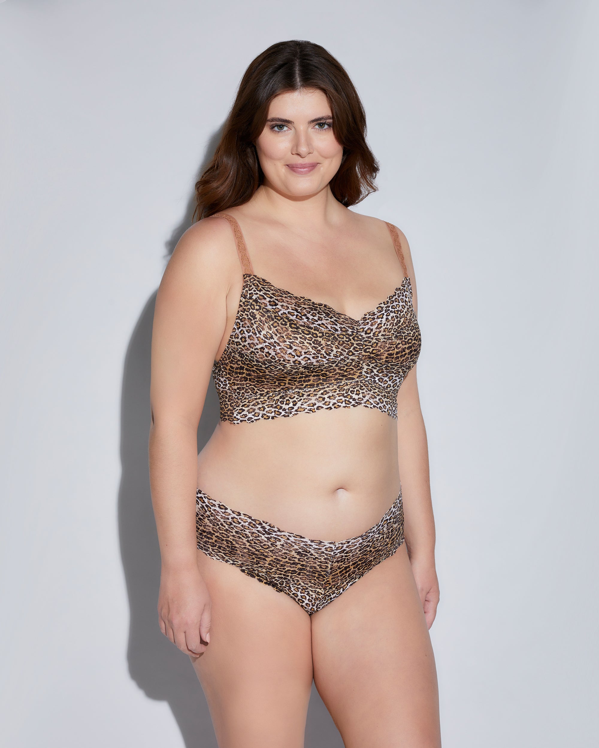 Stampa Bralette - Never Say Never Extended Printed Bralette Sweetie Taglie Comode