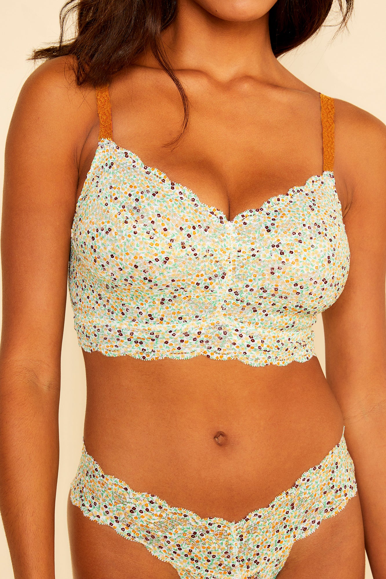 Rot Bralette - Never Say Never Printed Curvy Sweetie Bralette