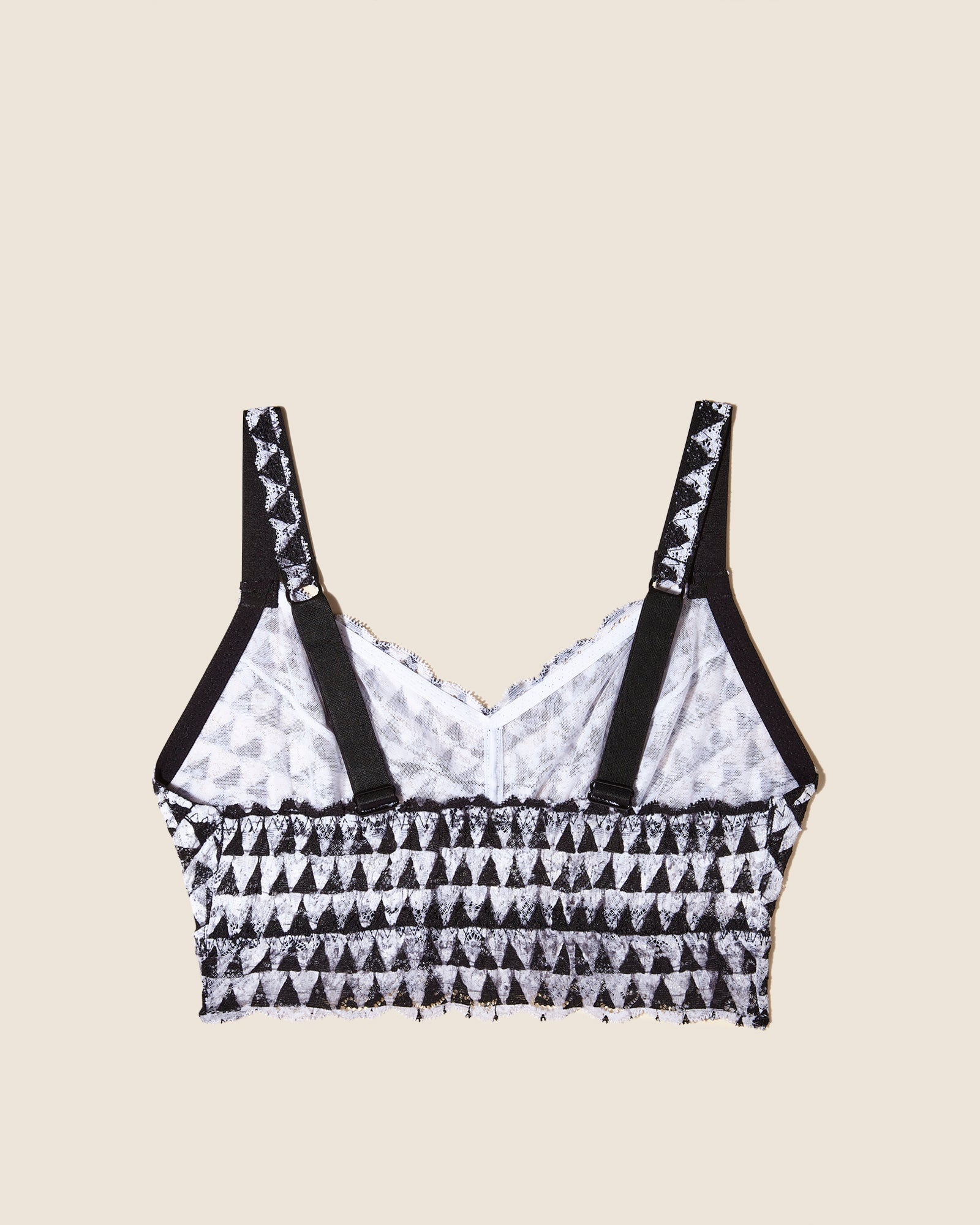 Imprimé Bralette - Never Say Never Printed Brassière Curvy Sweetie