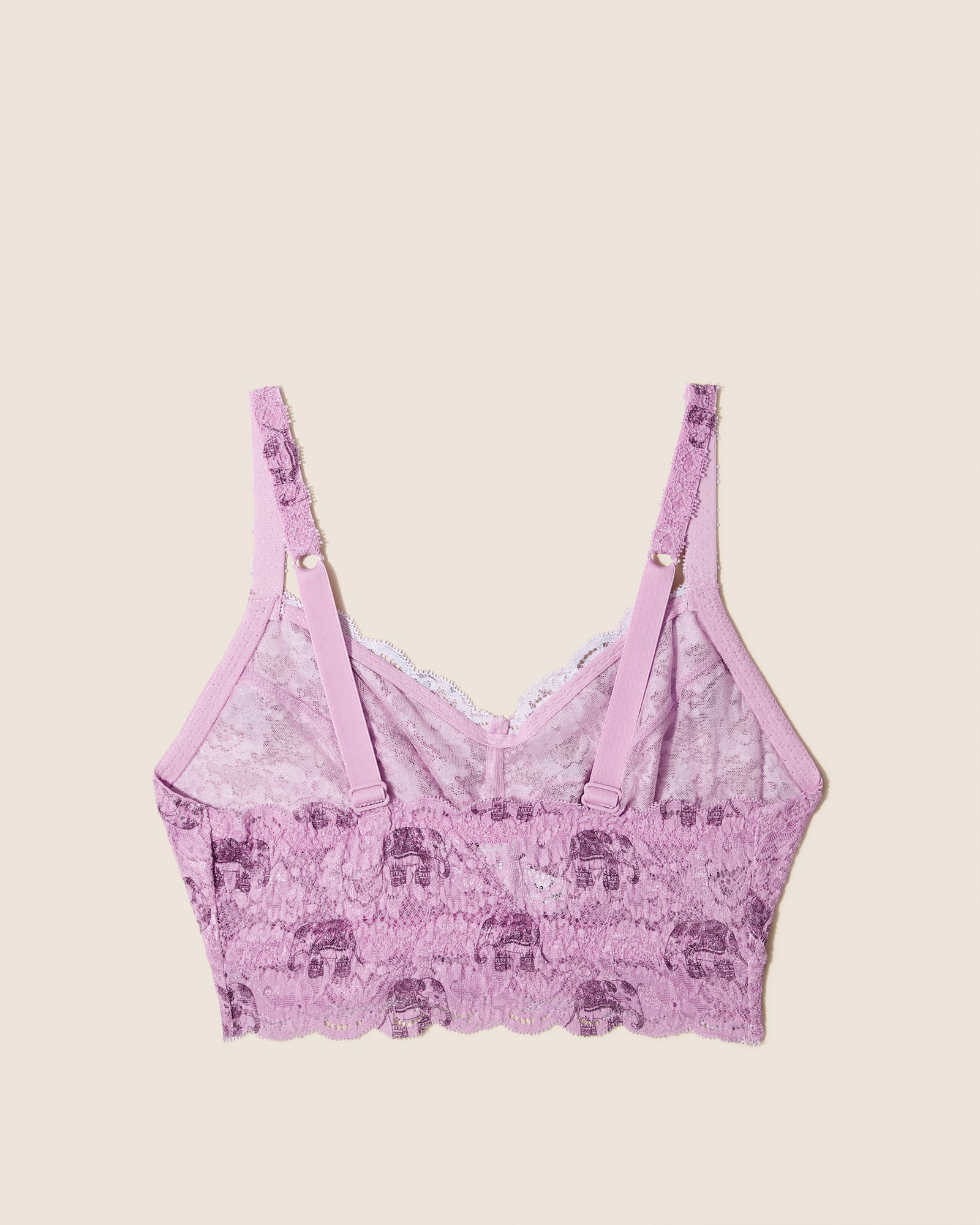 Imprimé Bralette - Never Say Never Printed Brassière Curvy Sweetie