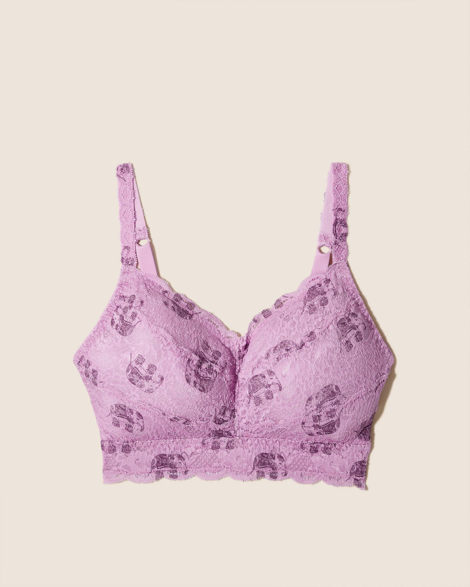 Estampado Bralette - Never Say Never Printed Curvy Sweetie - Bralette