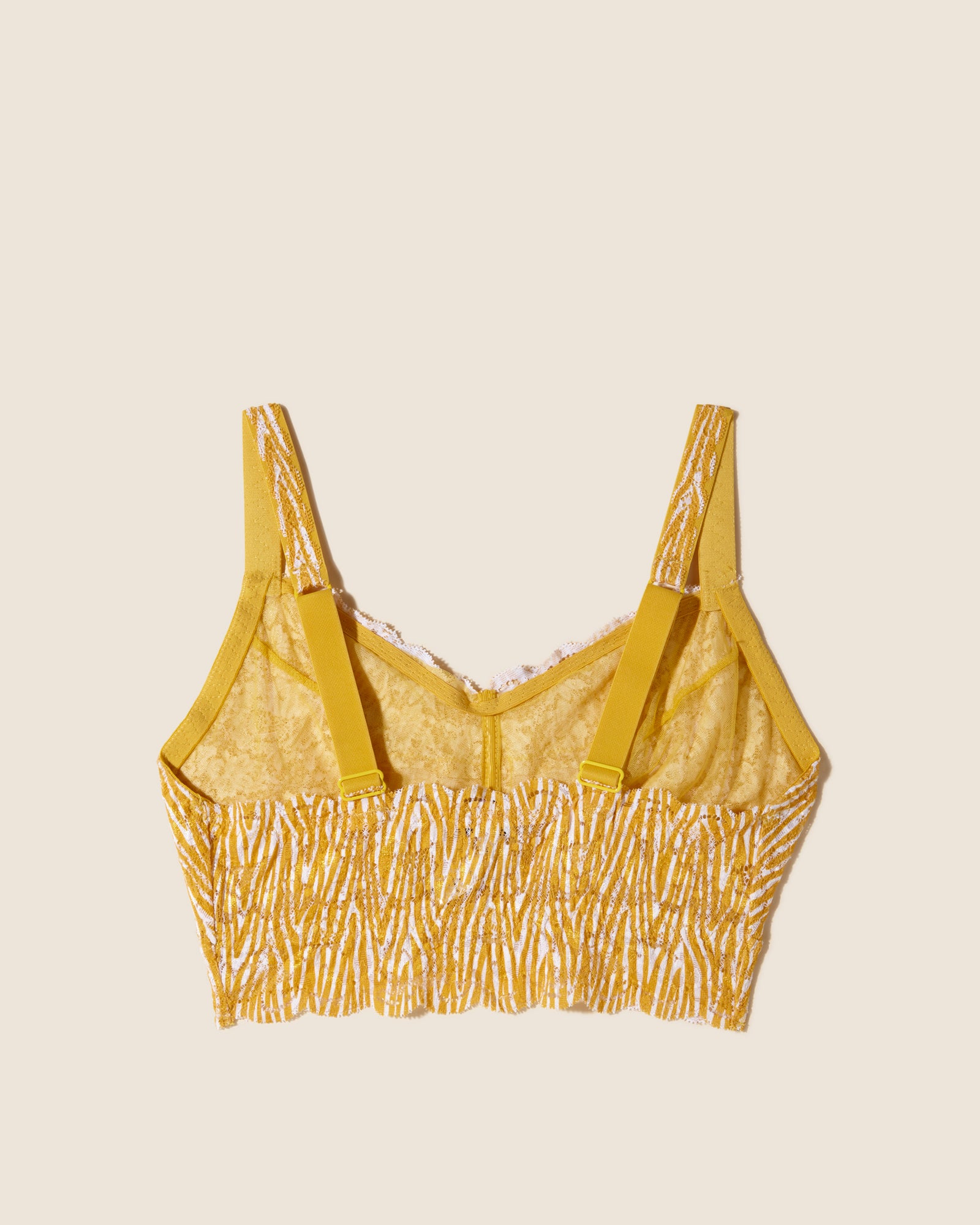 Gelb Bralette - Never Say Never Printed Curvy Sweetie Bralette