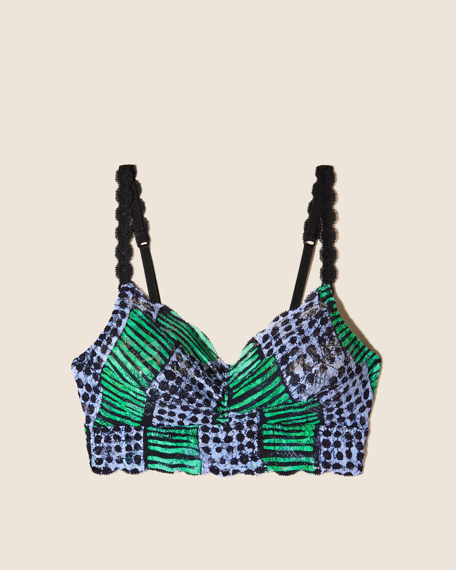 Print Bralette - Never Say Never Printed Petite Sweetie Bralette