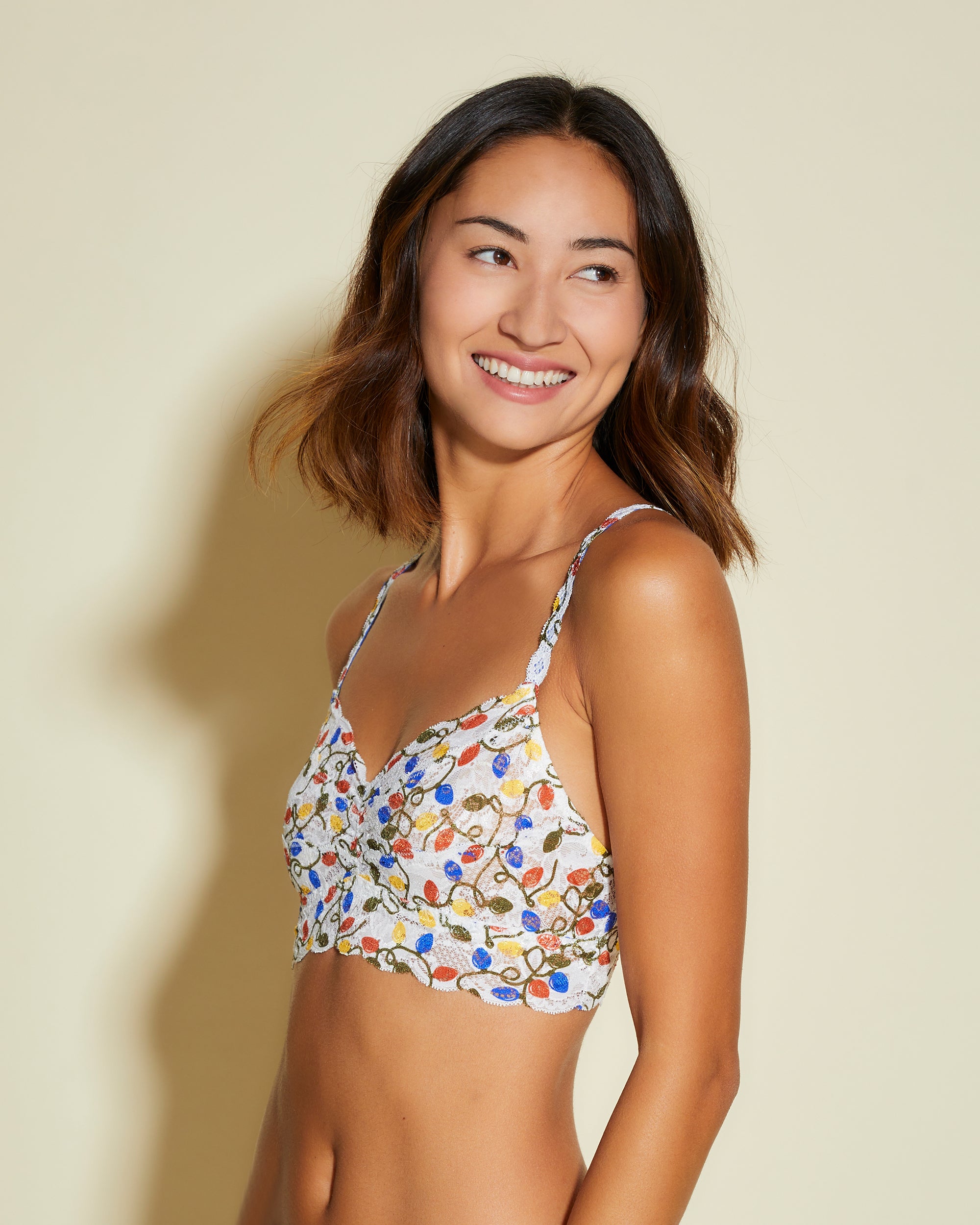 Gedruckt Bralette - Never Say Never Printed Petite Sweetie Bralette