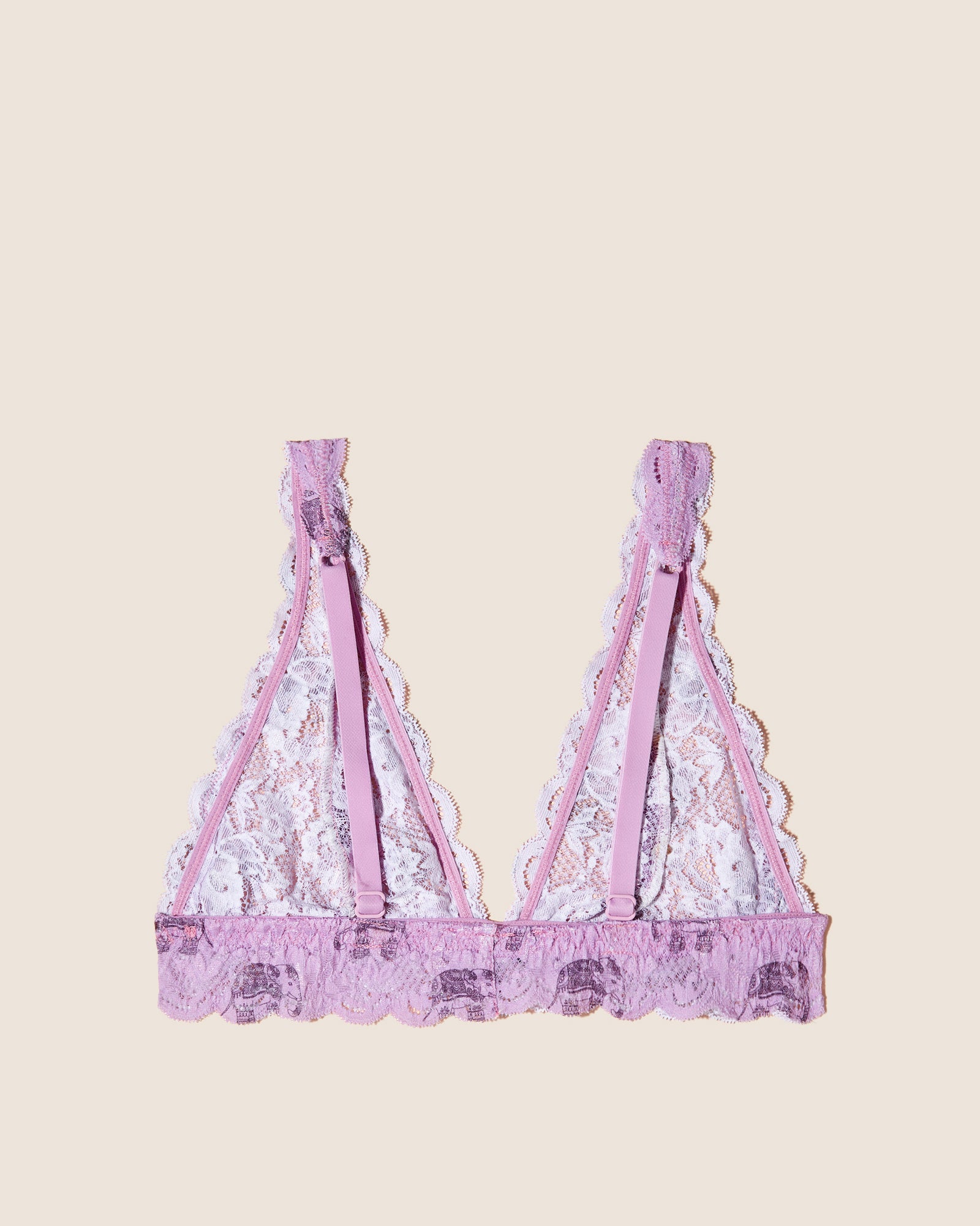 Estampado Bralette - Never Say Never Printed Bralette Triangular