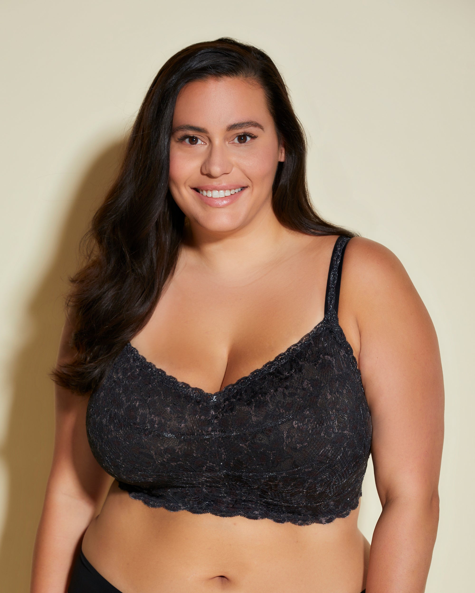 Negro Bralette - Never Say Never Printed Bralette Sweetie Ultra Curvy