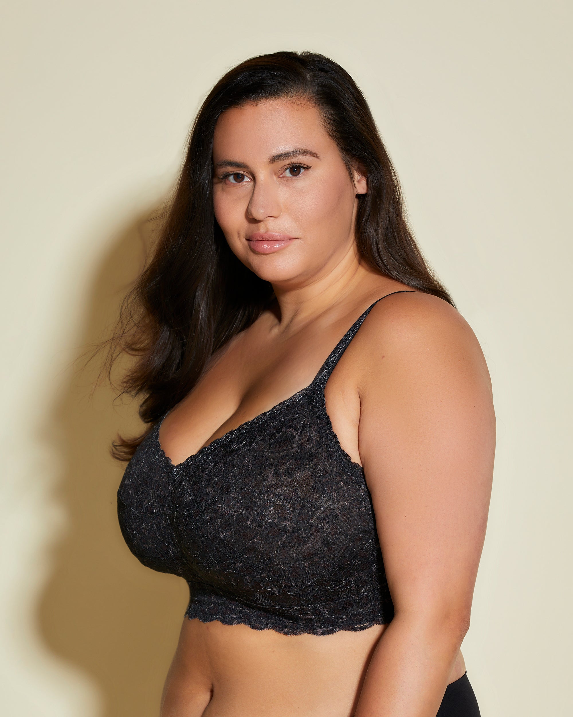 Negro Bralette - Never Say Never Printed Bralette Sweetie Ultra Curvy