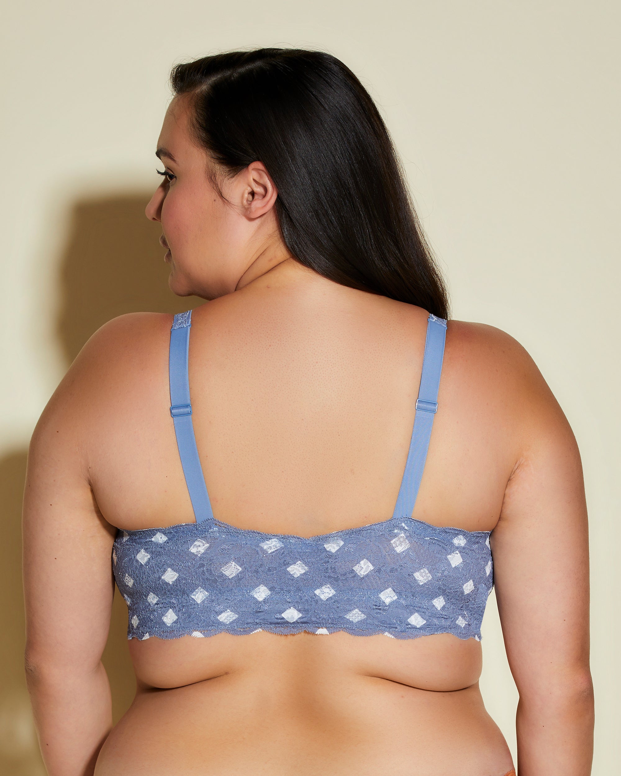Blu Bralette - Never Say Never Printed Bralette Sweetie Ultra Curvy