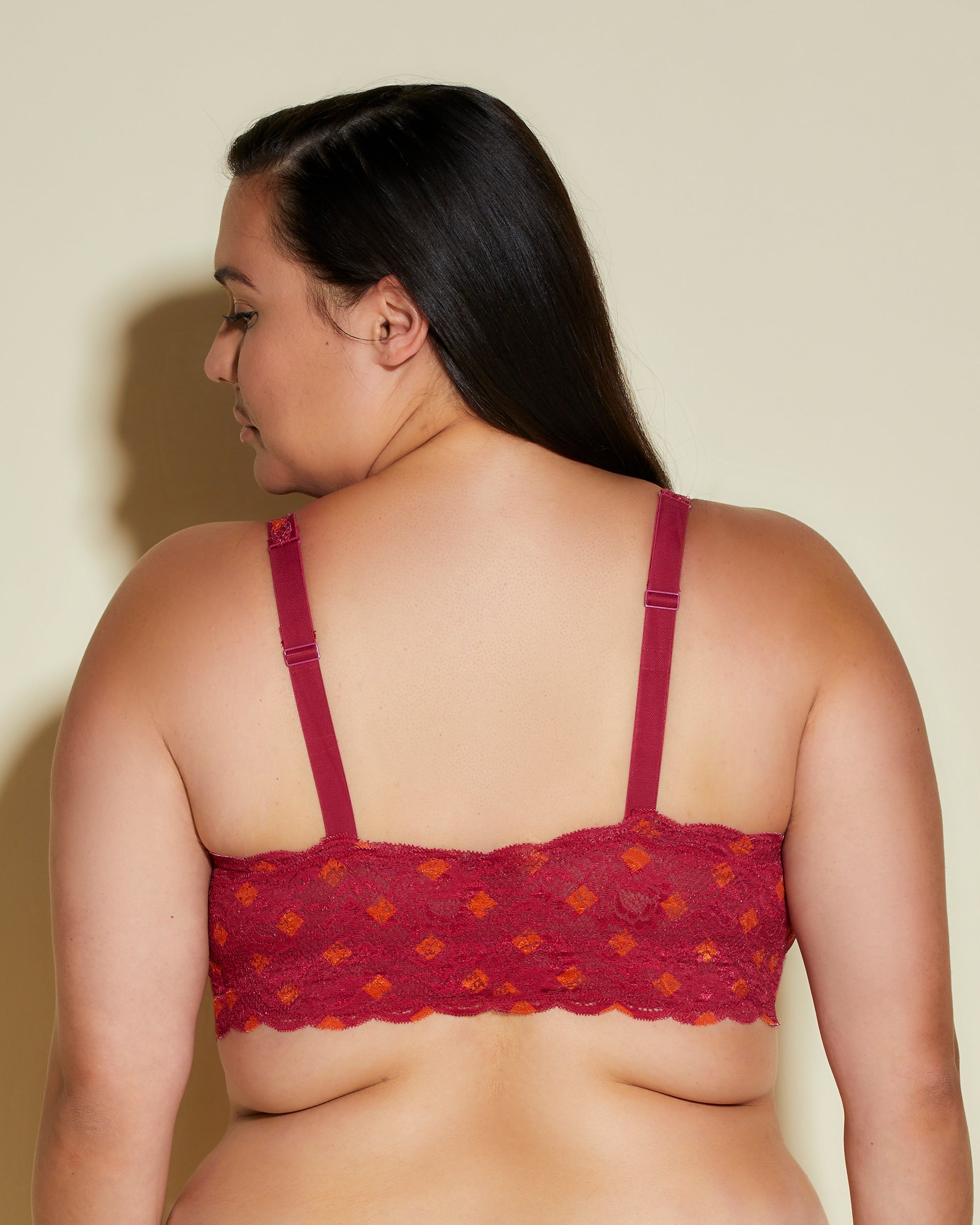 Rot Bralette - Never Say Never Printed Ultra Curvy Sweetie Bralette