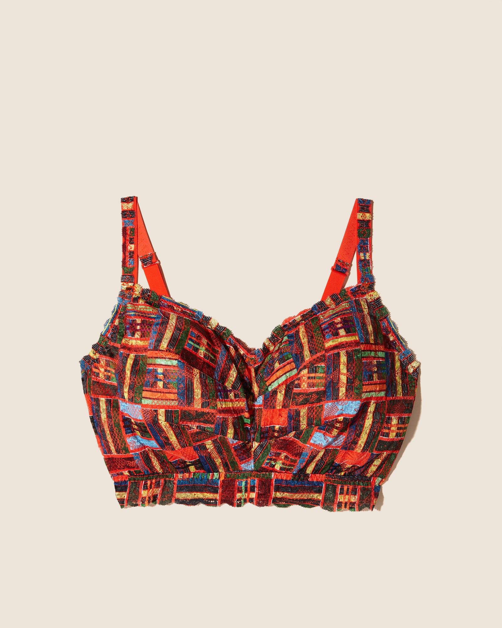 Imprimé Bralette - Never Say Never Printed Bralette Sweetie Ultra Curvy