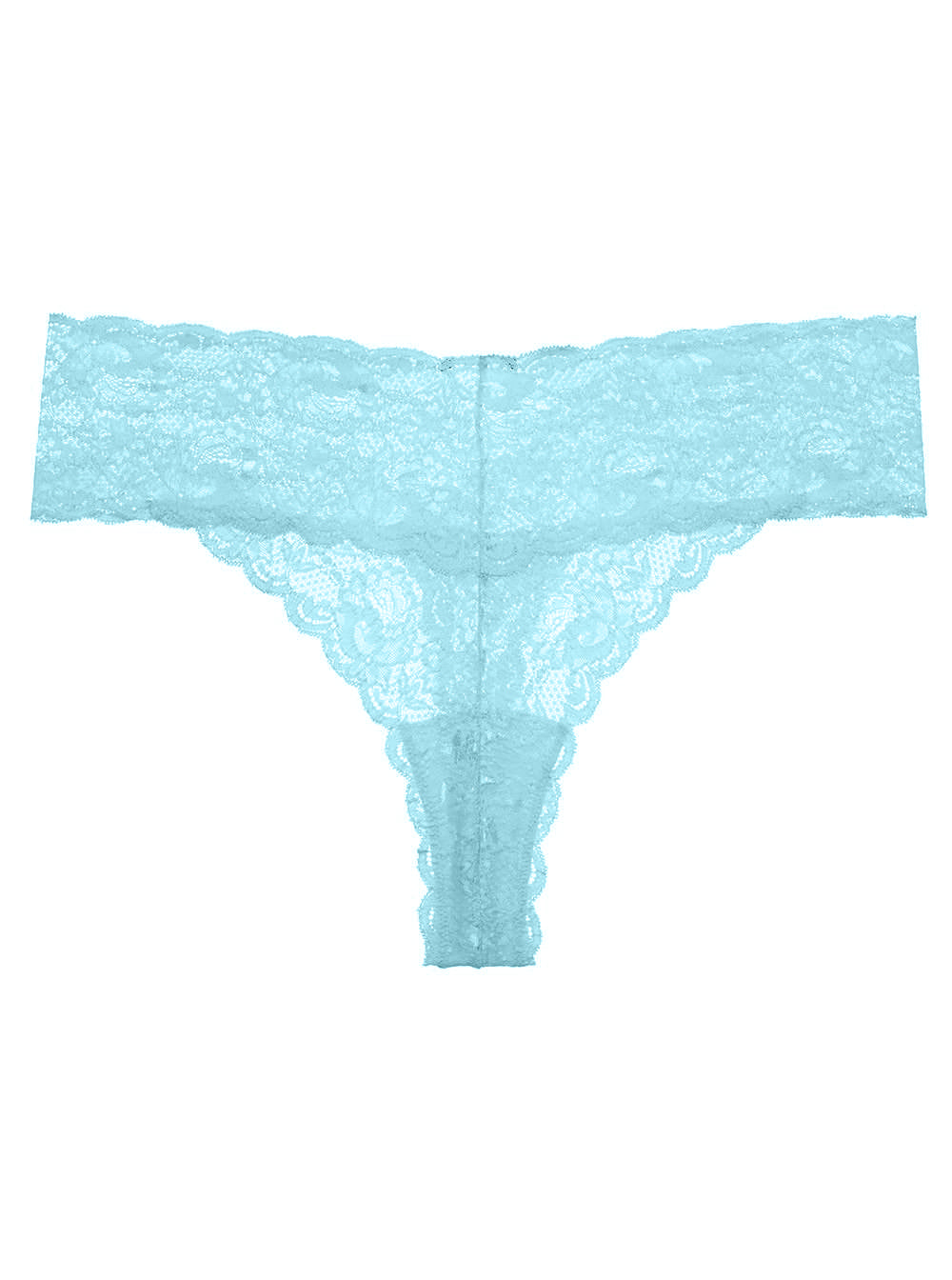 Bleue String - Never Say Never String Ficelle Taille Basse Grande Taille Cutie
