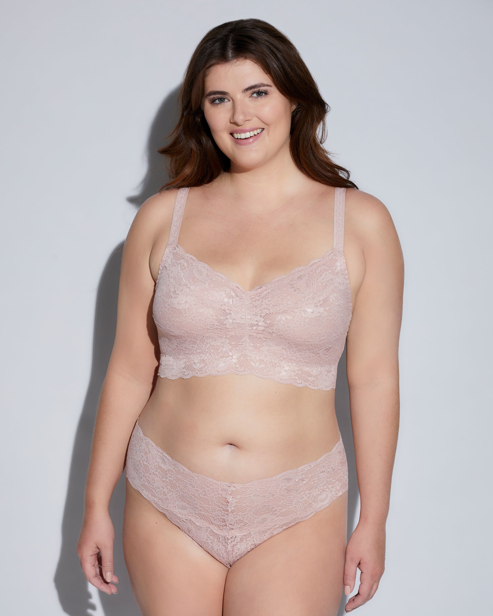 Rose String - Never Say Never String Ficelle Taille Basse Grande Taille Cutie
