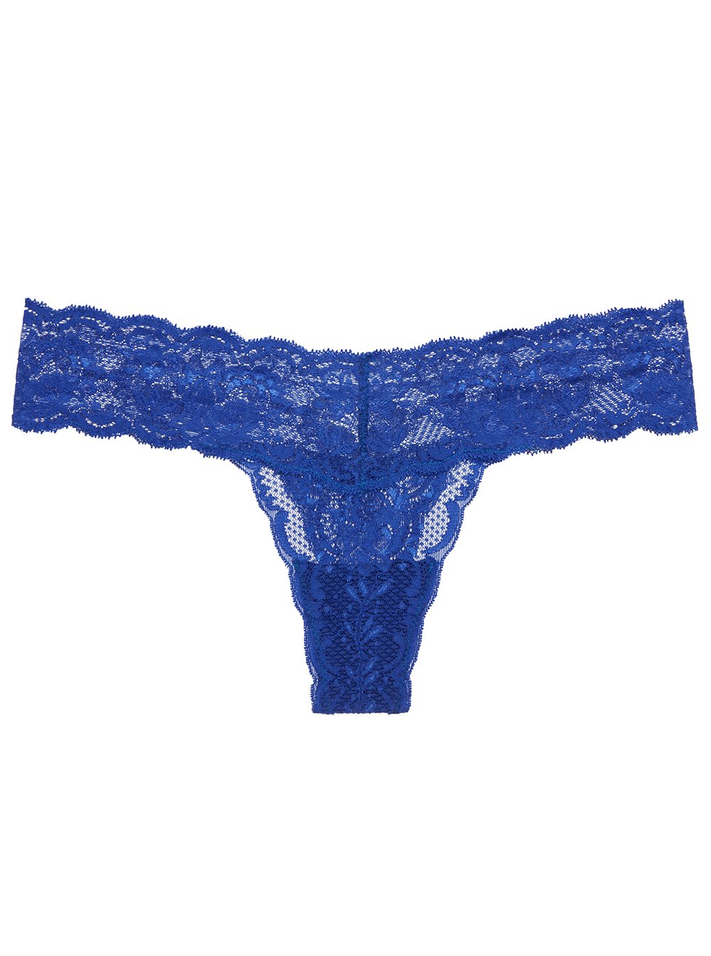 Blau Tanga, Never Say Never Cutie Tief Sitzender Tanga