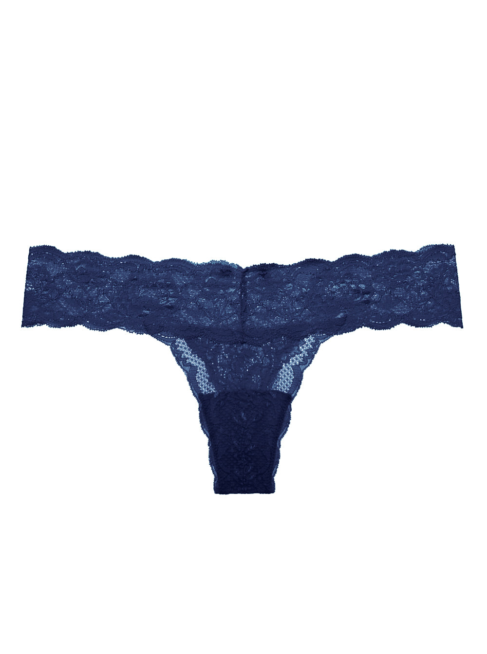 Blue Thong - Never Say Never Cutie Low Rise Thong