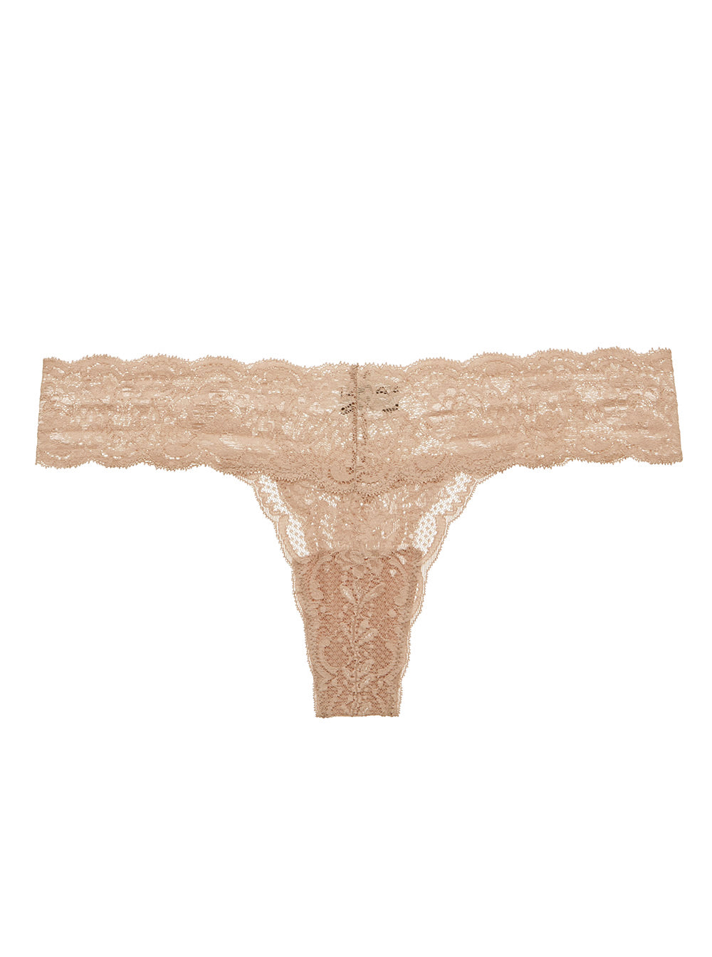 Beige Tangas - Never Say Never Cutie - Tanga De Tiro Bajo