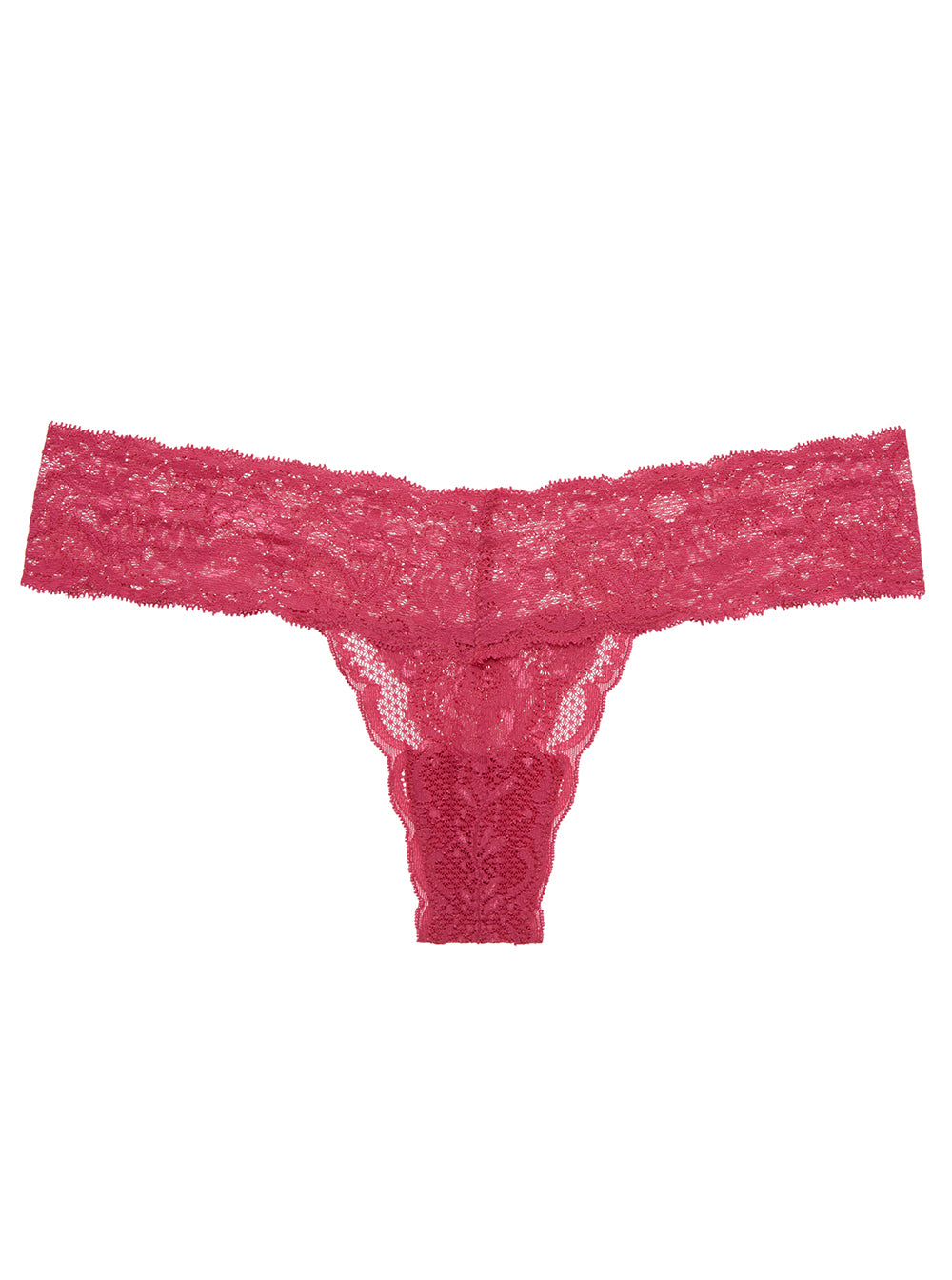 Pink Thong - Never Say Never Cutie Low Rise Thong
