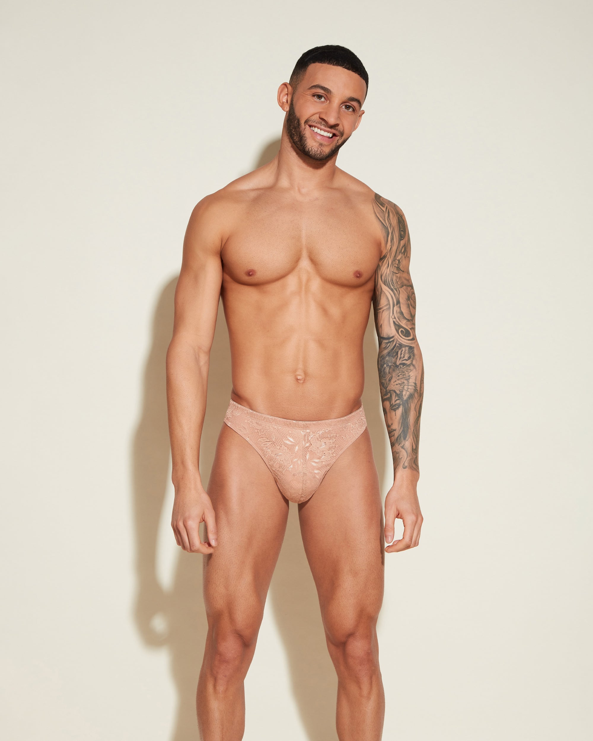 Braun G-Strings Für Herren - Never Say Never Klassischer G-String