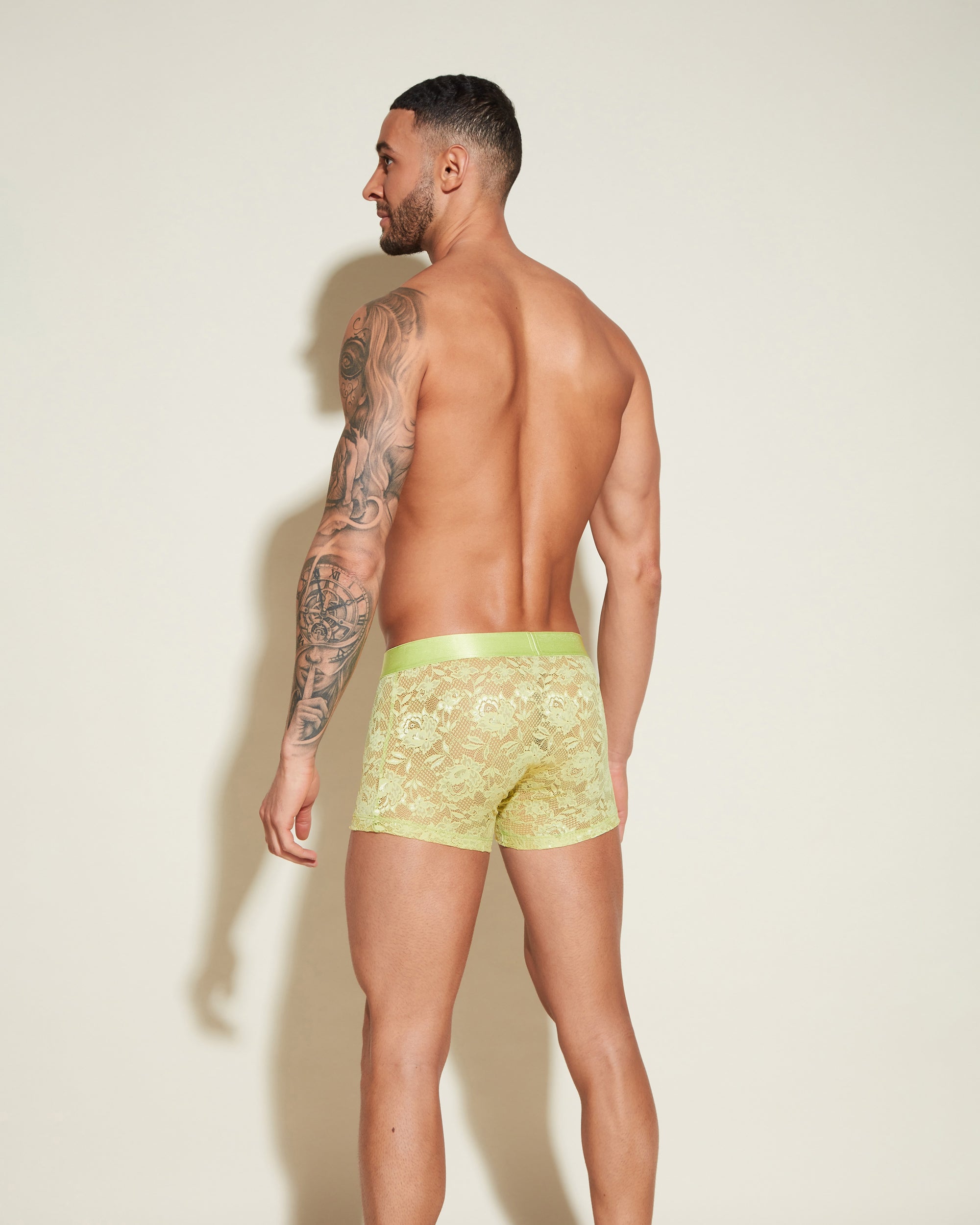 Verde Slip Uomo - Never Say Never Boxer Attillati Classici