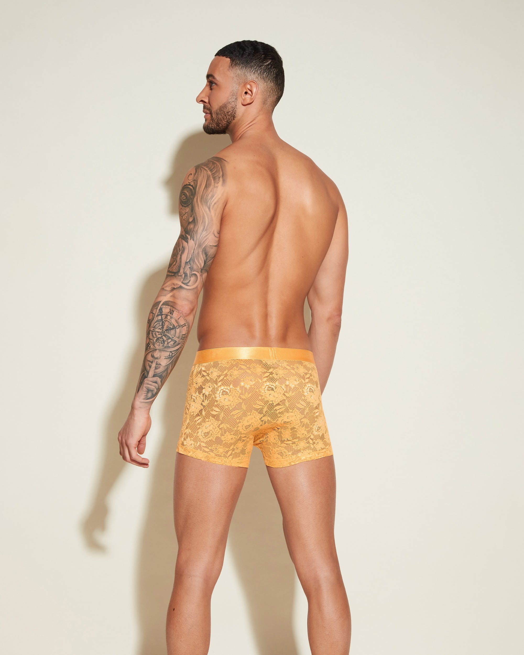 Giallo Slip Uomo - Never Say Never Boxer Attillati Classici