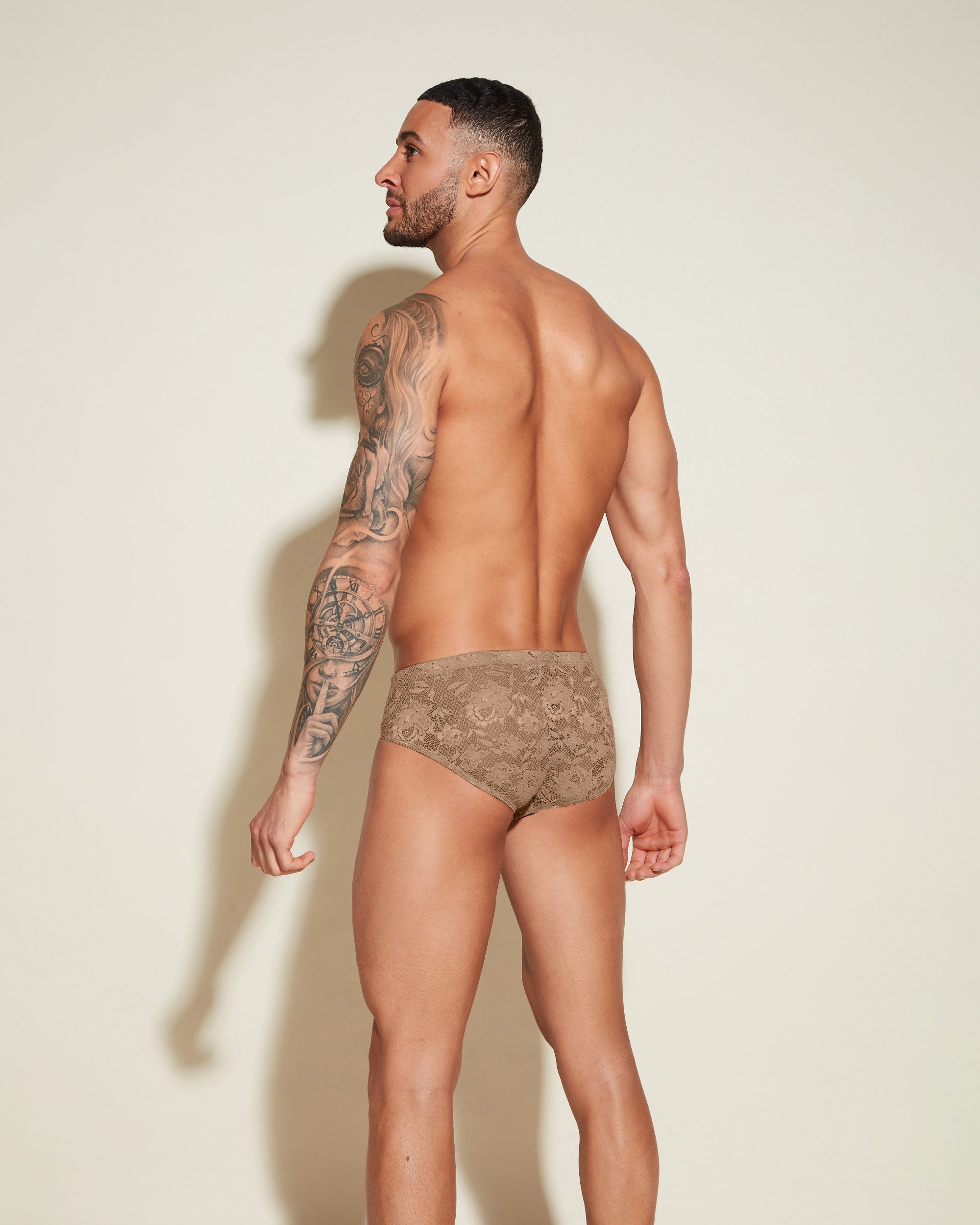 Marrón Calzoncillos Para Hombres - Never Say Never Microbraga Cómoda