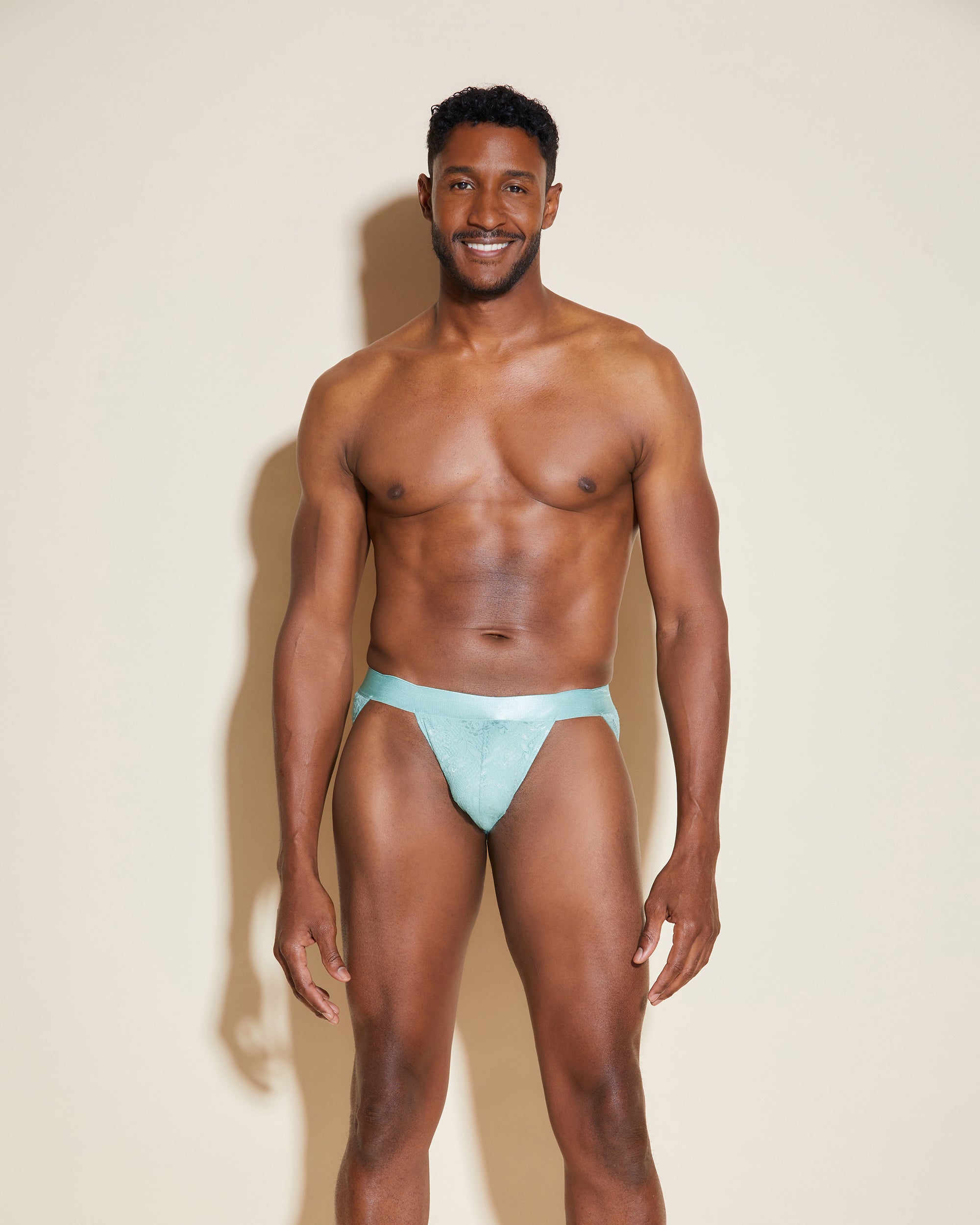 Blue Mens Brief - Never Say Never Sports Brief