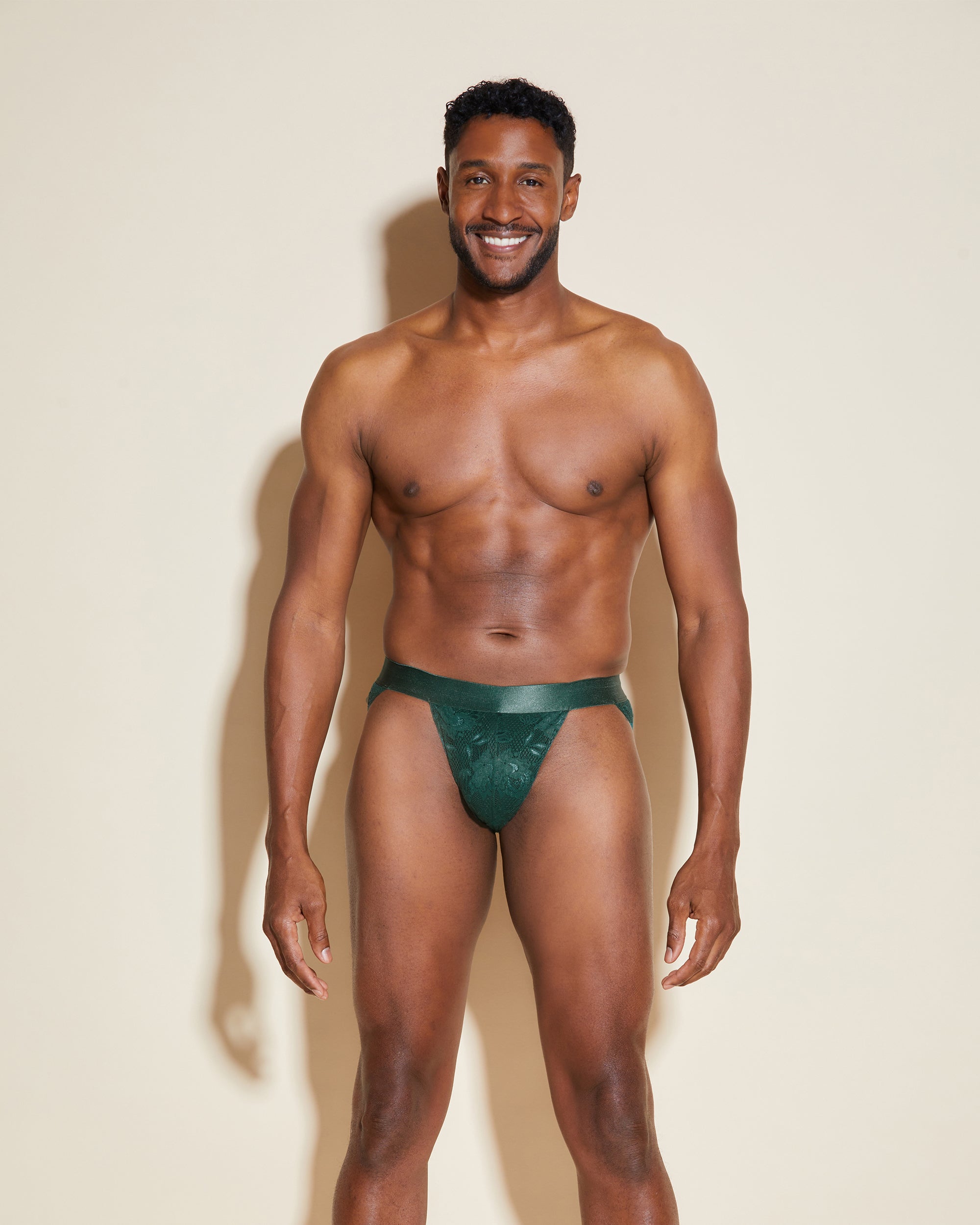 Verde Slip Uomo - Never Say Never Slip Sportivo