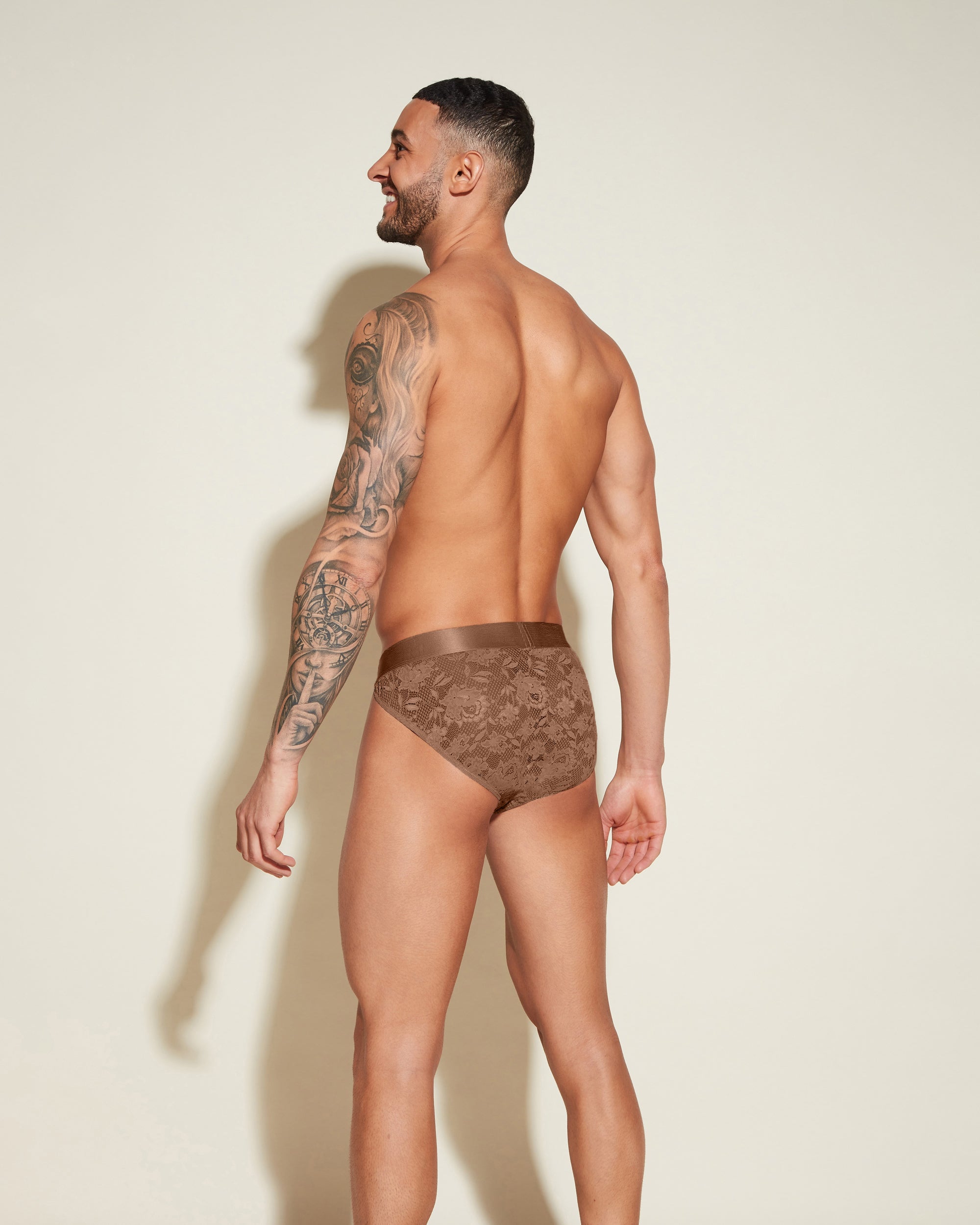 Marrone Slip Uomo - Never Say Never Slip Sportivo