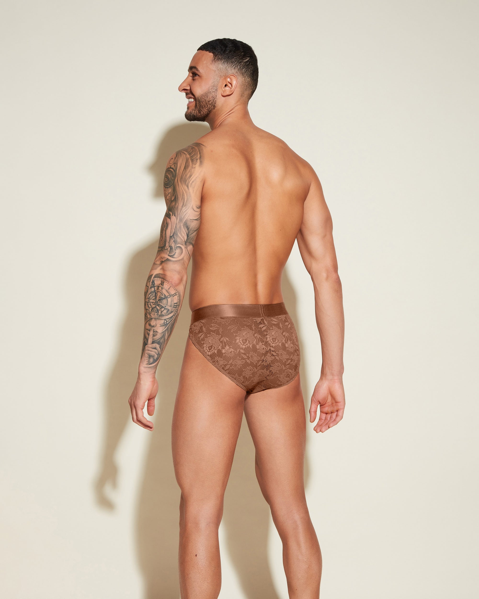 Marrone Slip Uomo - Never Say Never Slip Sportivo