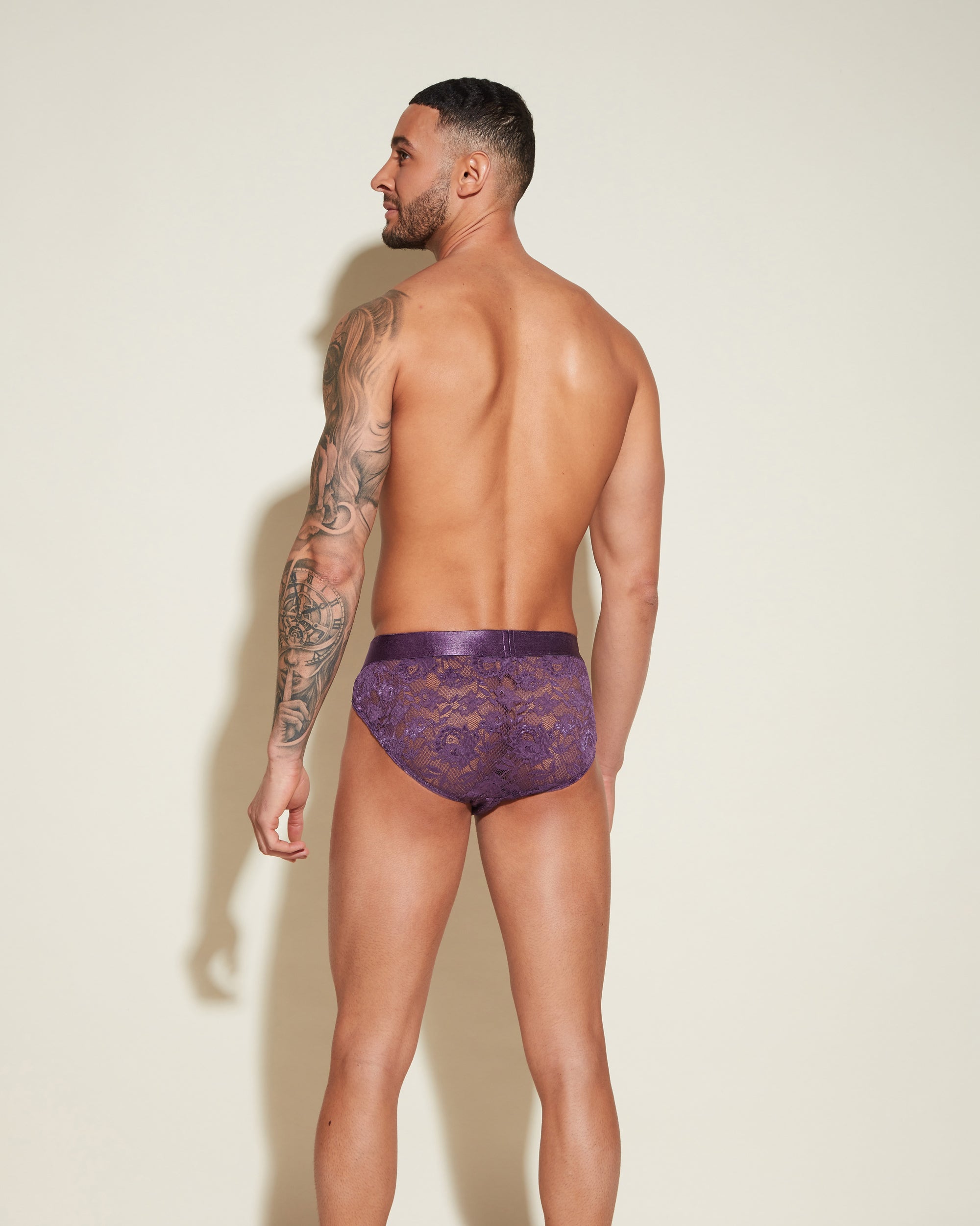 Violette Slip Homme - Never Say Never Calecon Sport