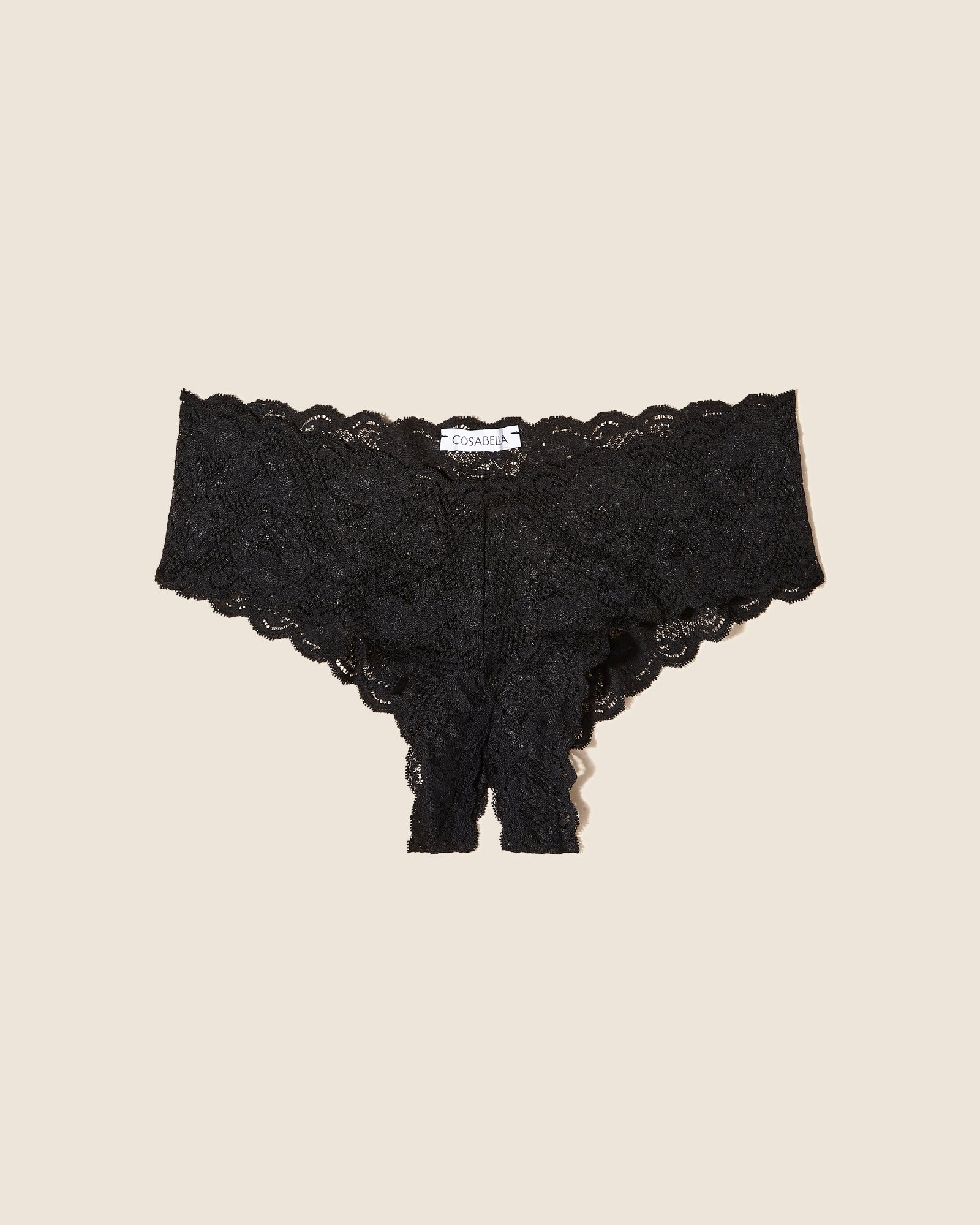 Black Hot Pant - Never Say Never Extended Naughty Boyshort