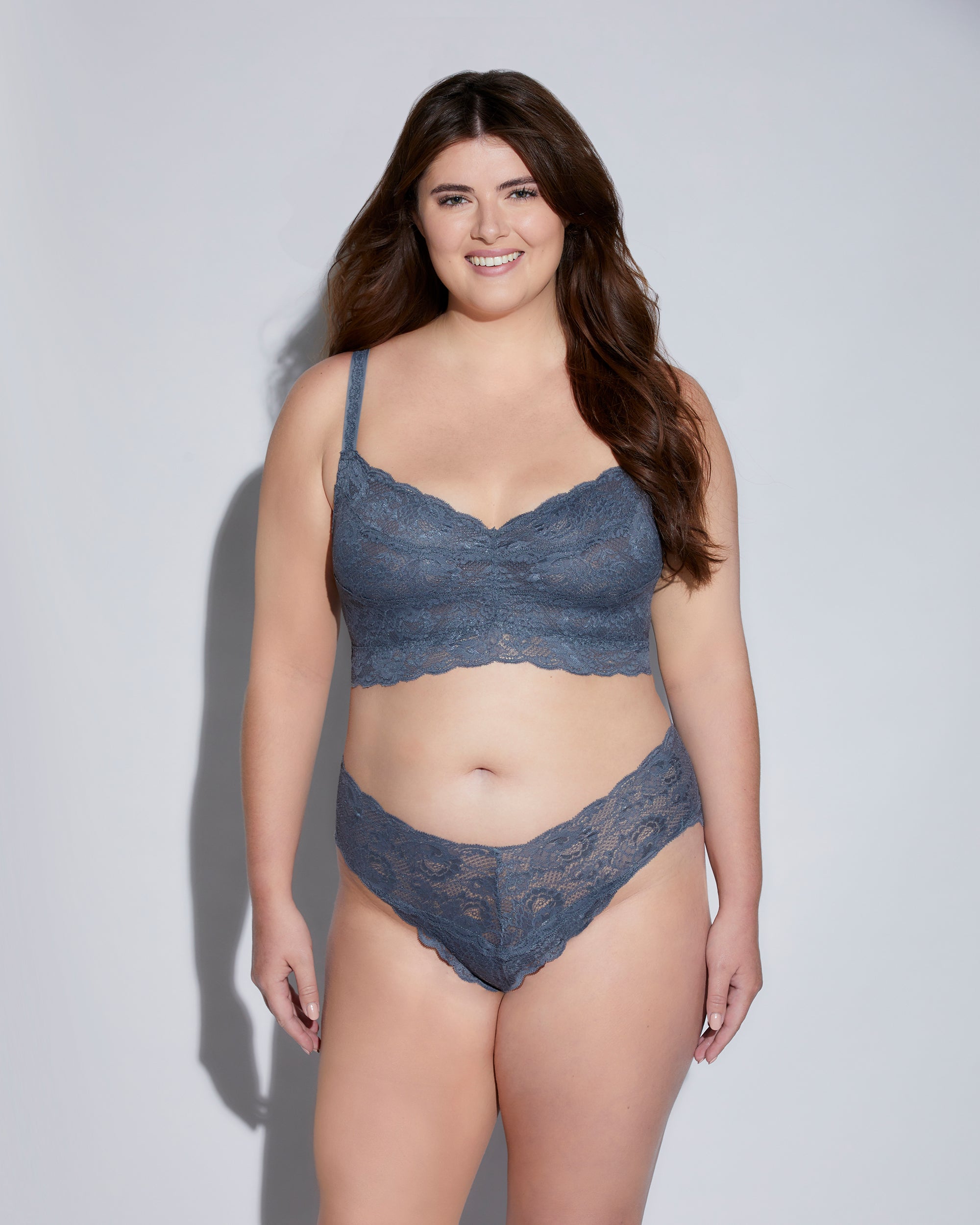 Gray Hot Pant - Never Say Never Extended Hottie Boyshort