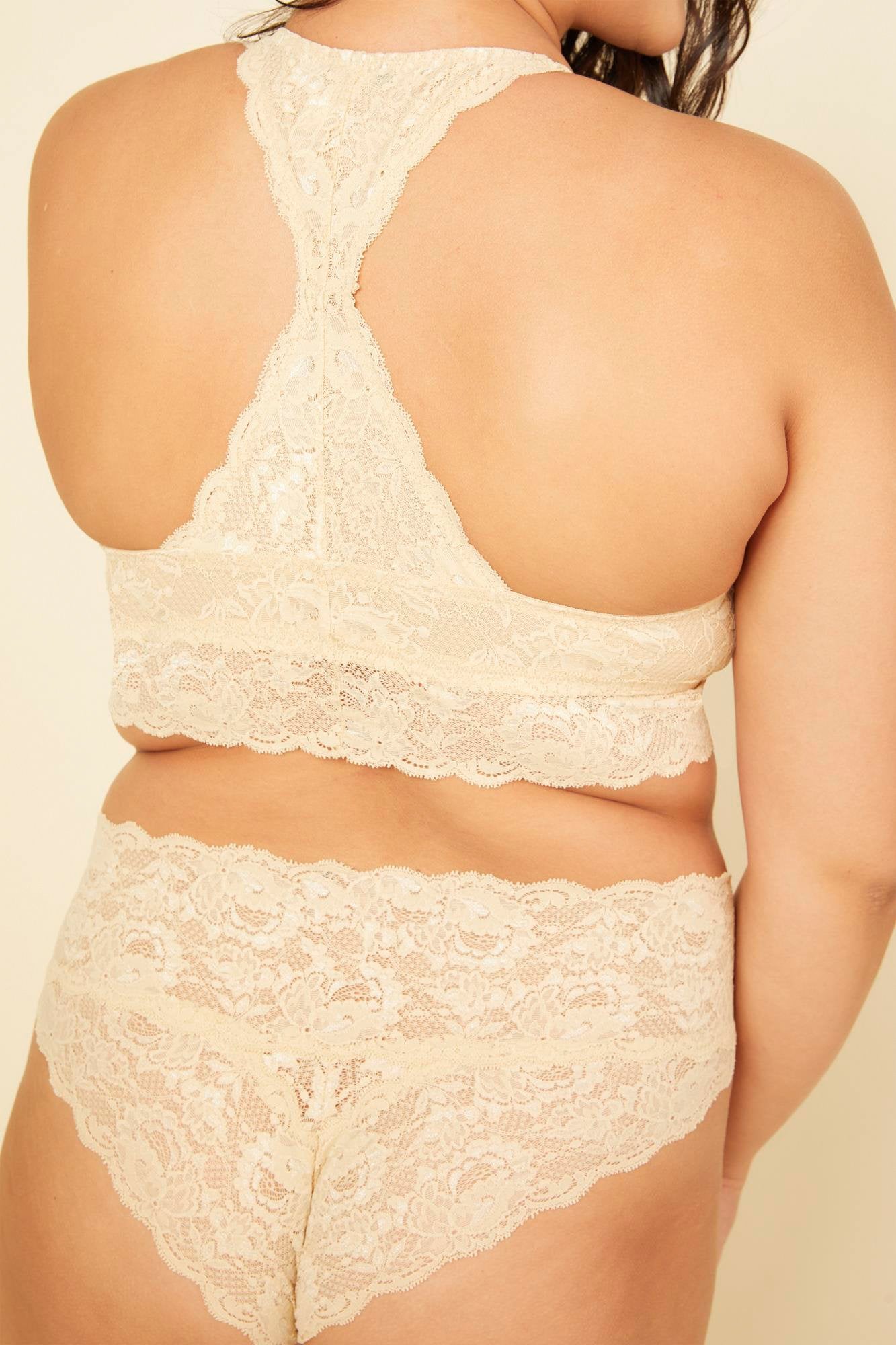 Beige Culottes - Never Say Never Extended Hottie - Culote