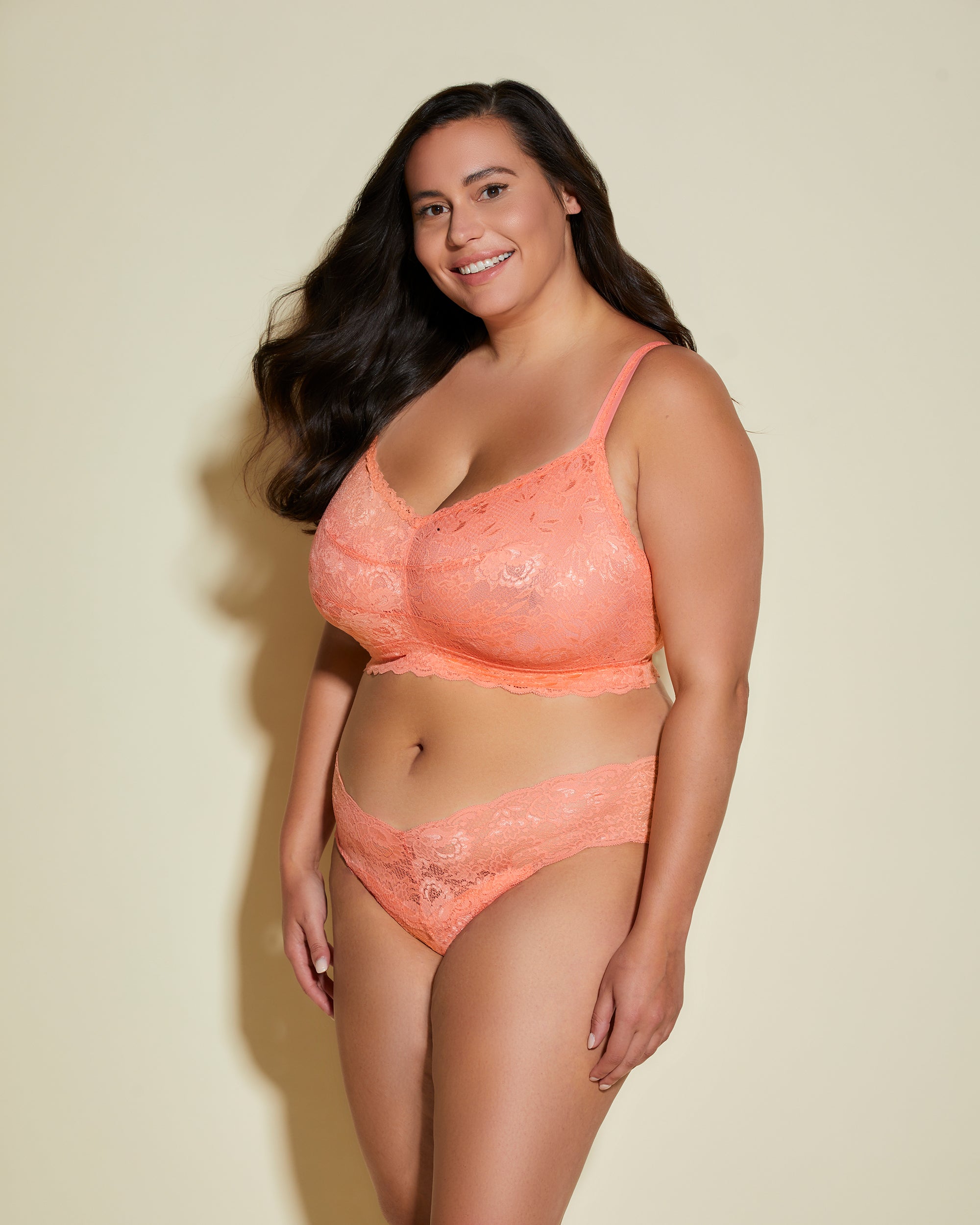 Orange Shorty - Never Say Never Shorty Grande Taille Hottie