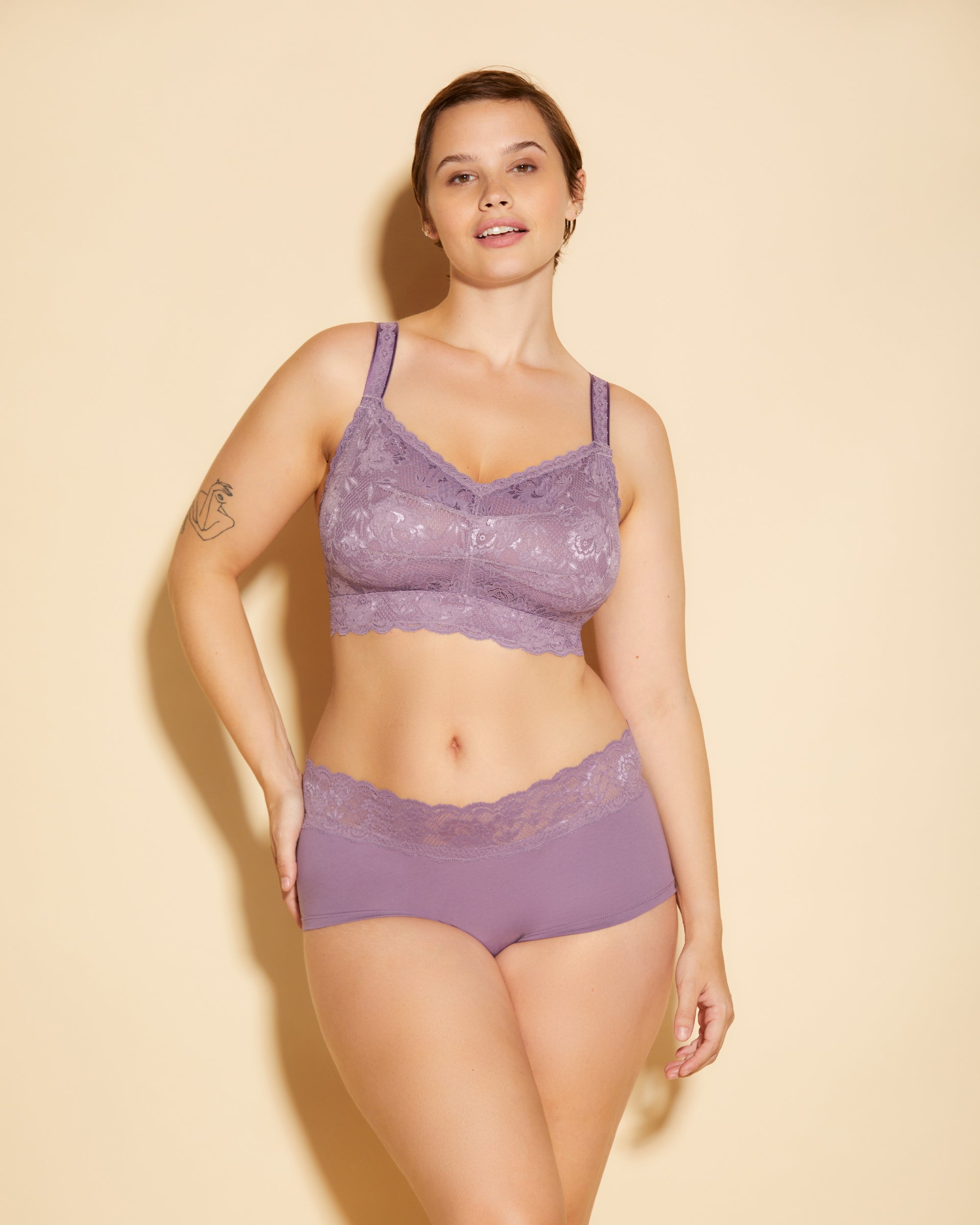 Lila Hotpants - Never Say Never Peachie Boyshort